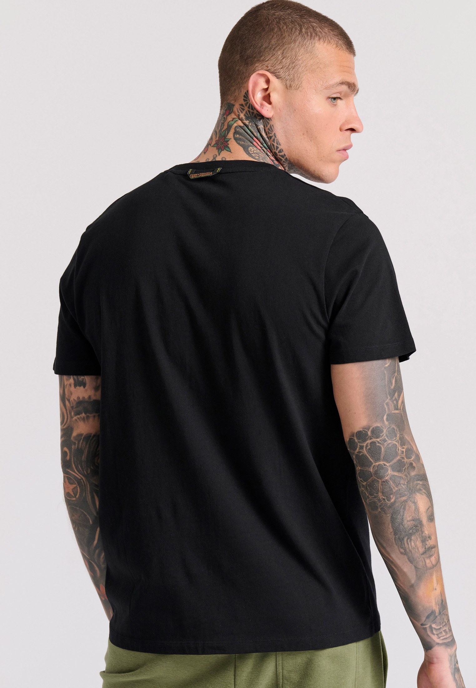 T-shirt με text artwork τύπωμα