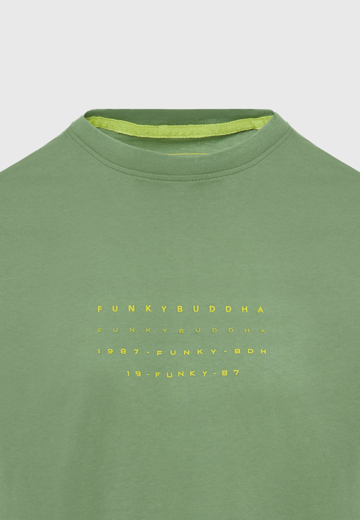 T-shirt με text artwork τύπωμα φωτογραφία