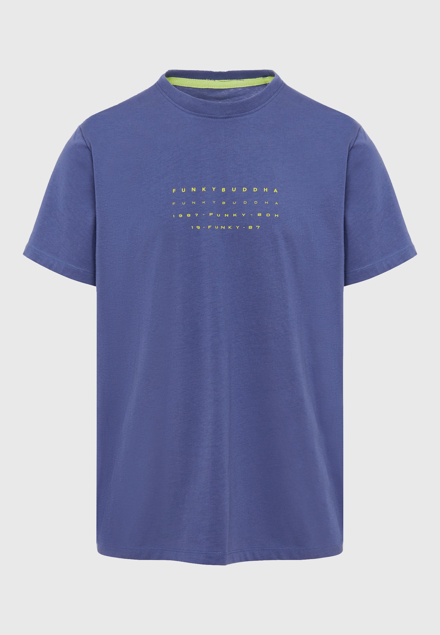 T-shirt με text artwork τύπωμα φωτογραφία