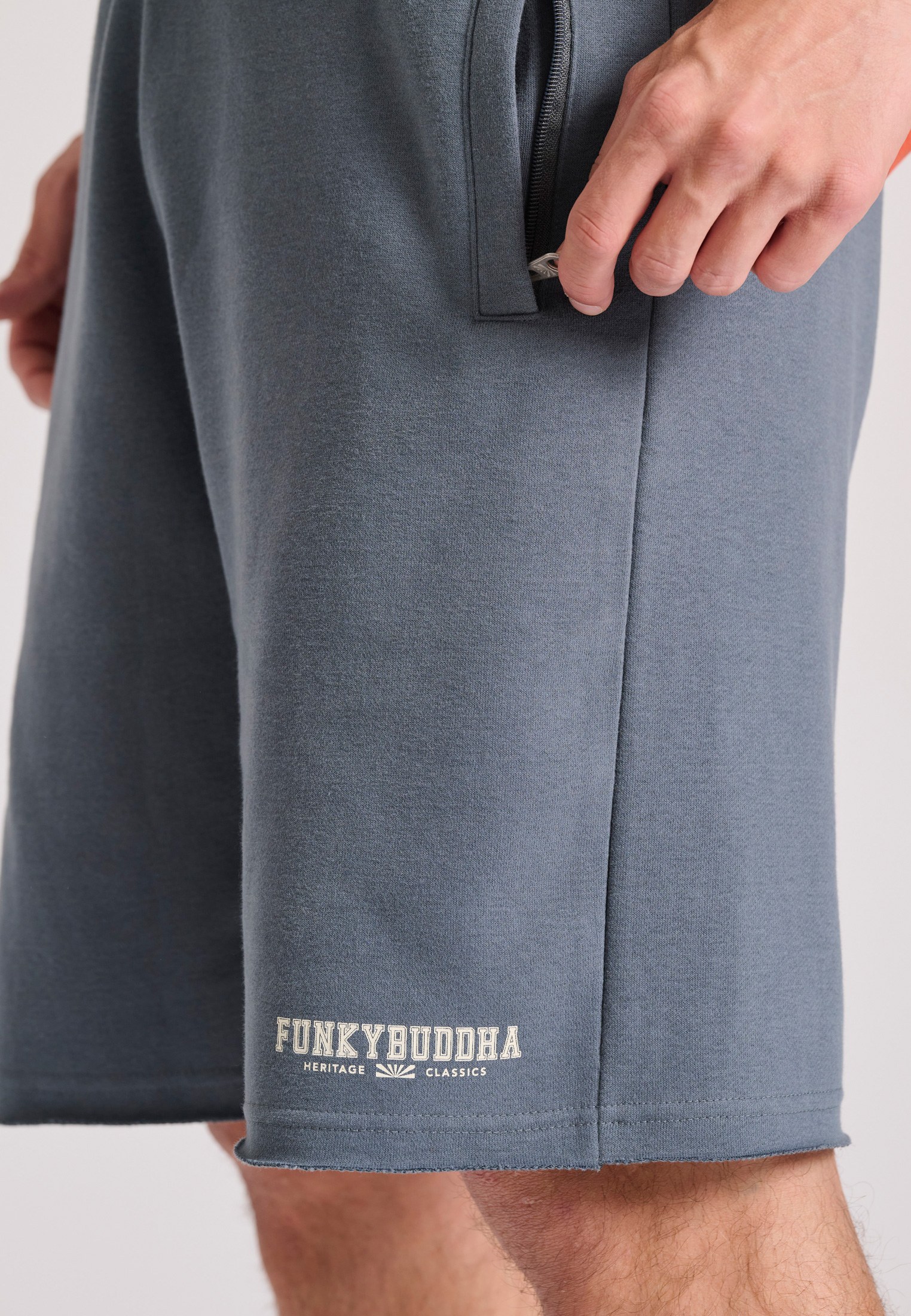 Men's Shorts Funky Buddha Gray