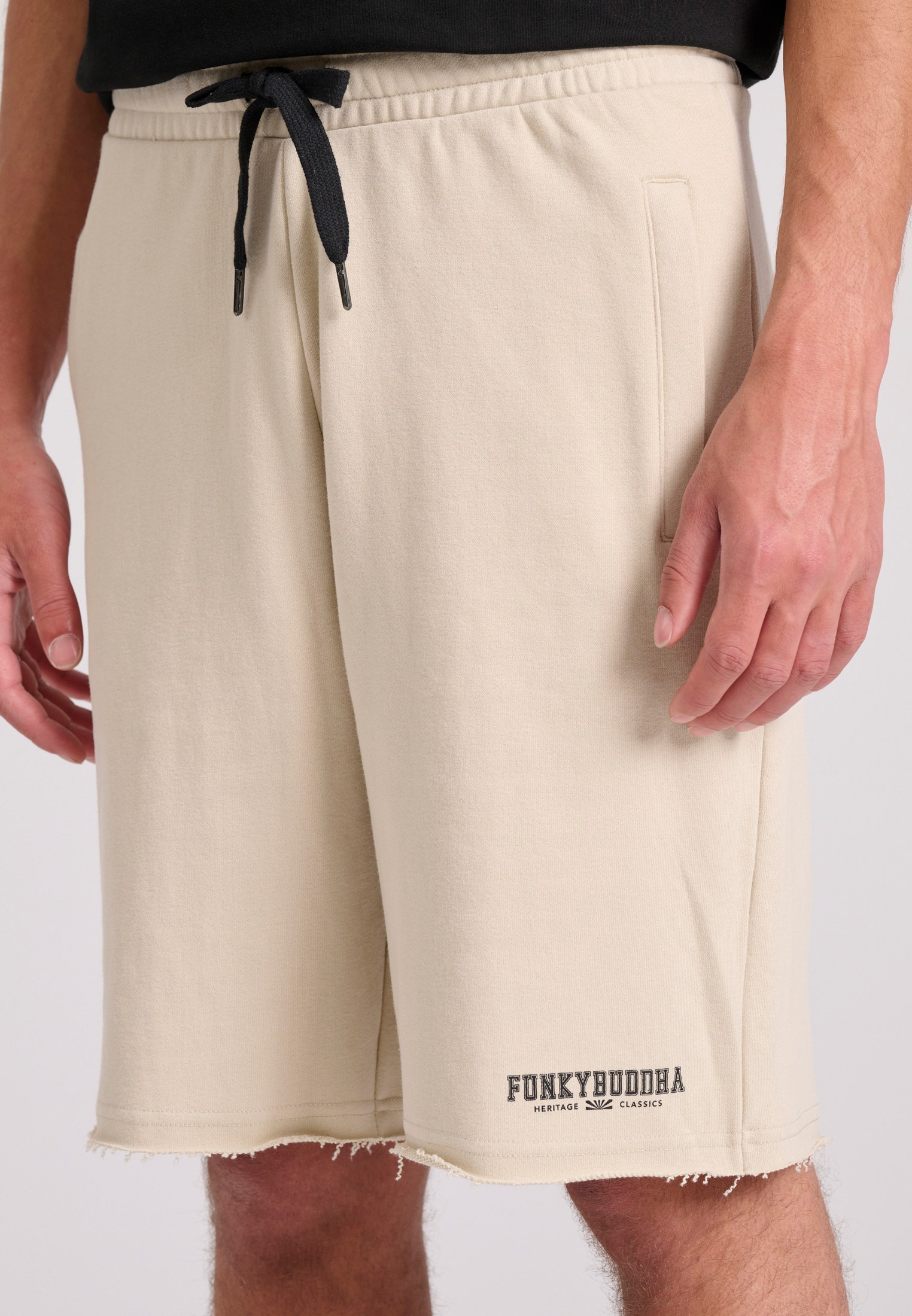 Men's Shorts Funky Buddha Beige