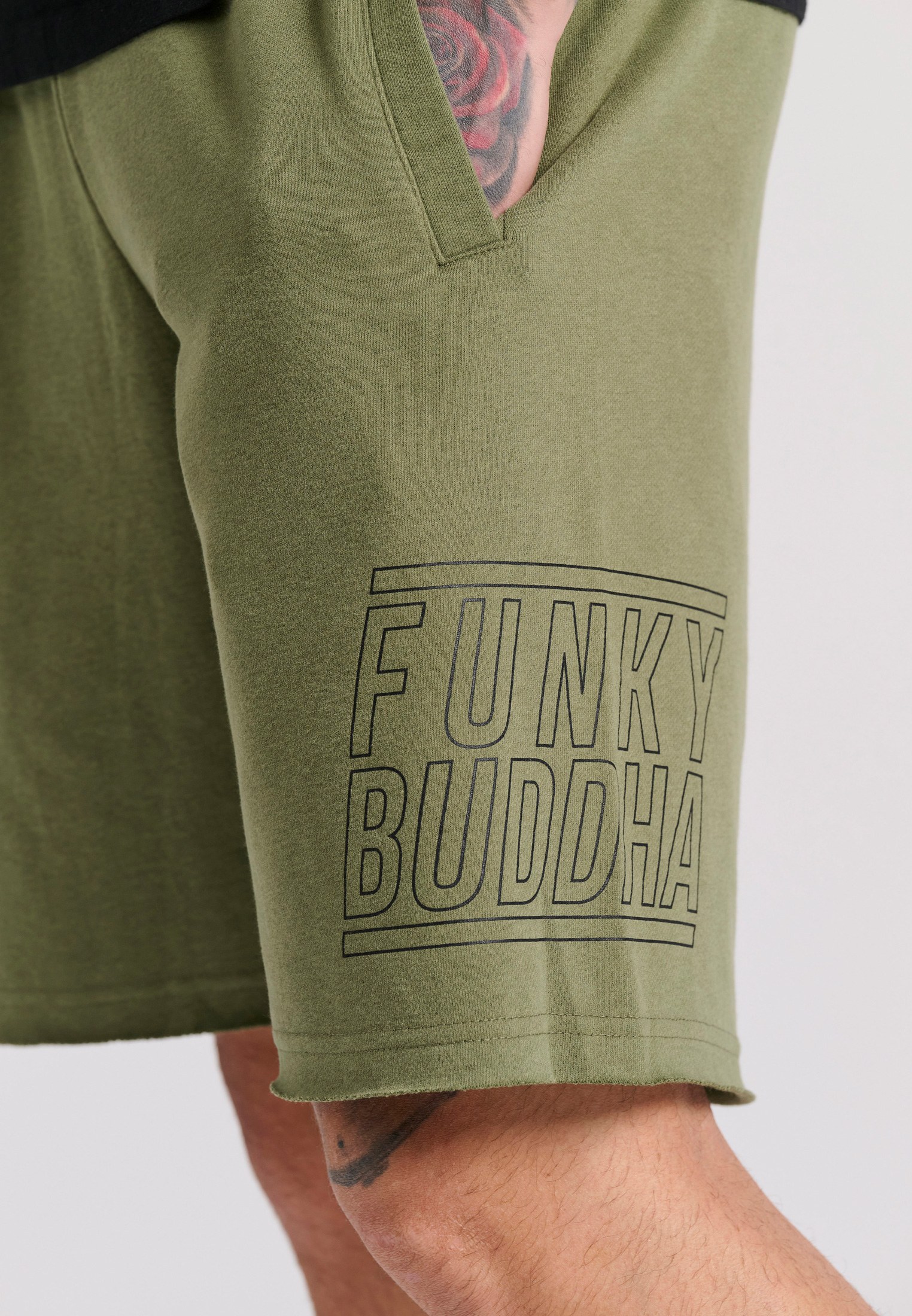 Men's Shorts Funky Buddha Khaki