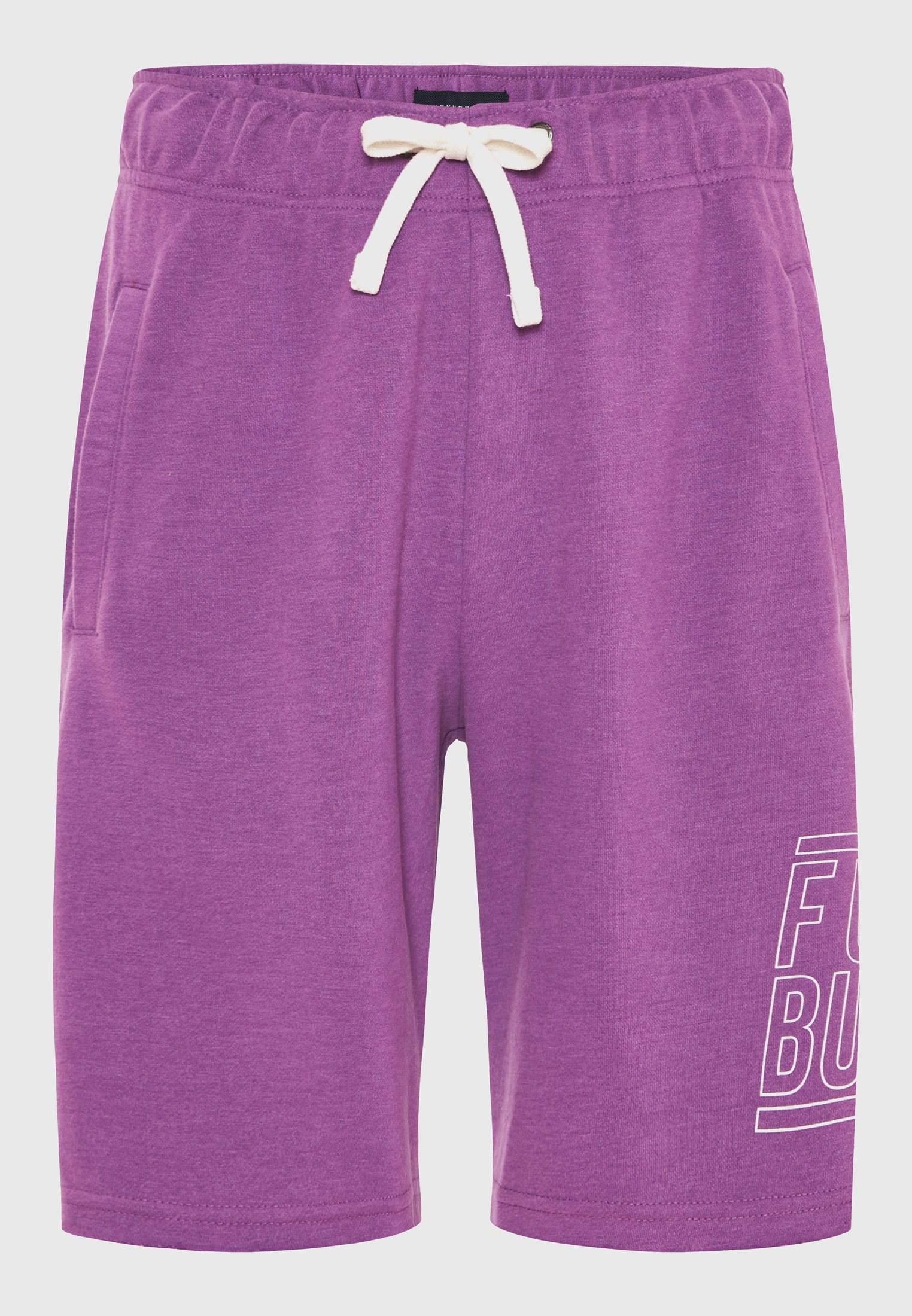 Wide leg fit αθλητική βερμούδα με Funky Buddha τύπωμα