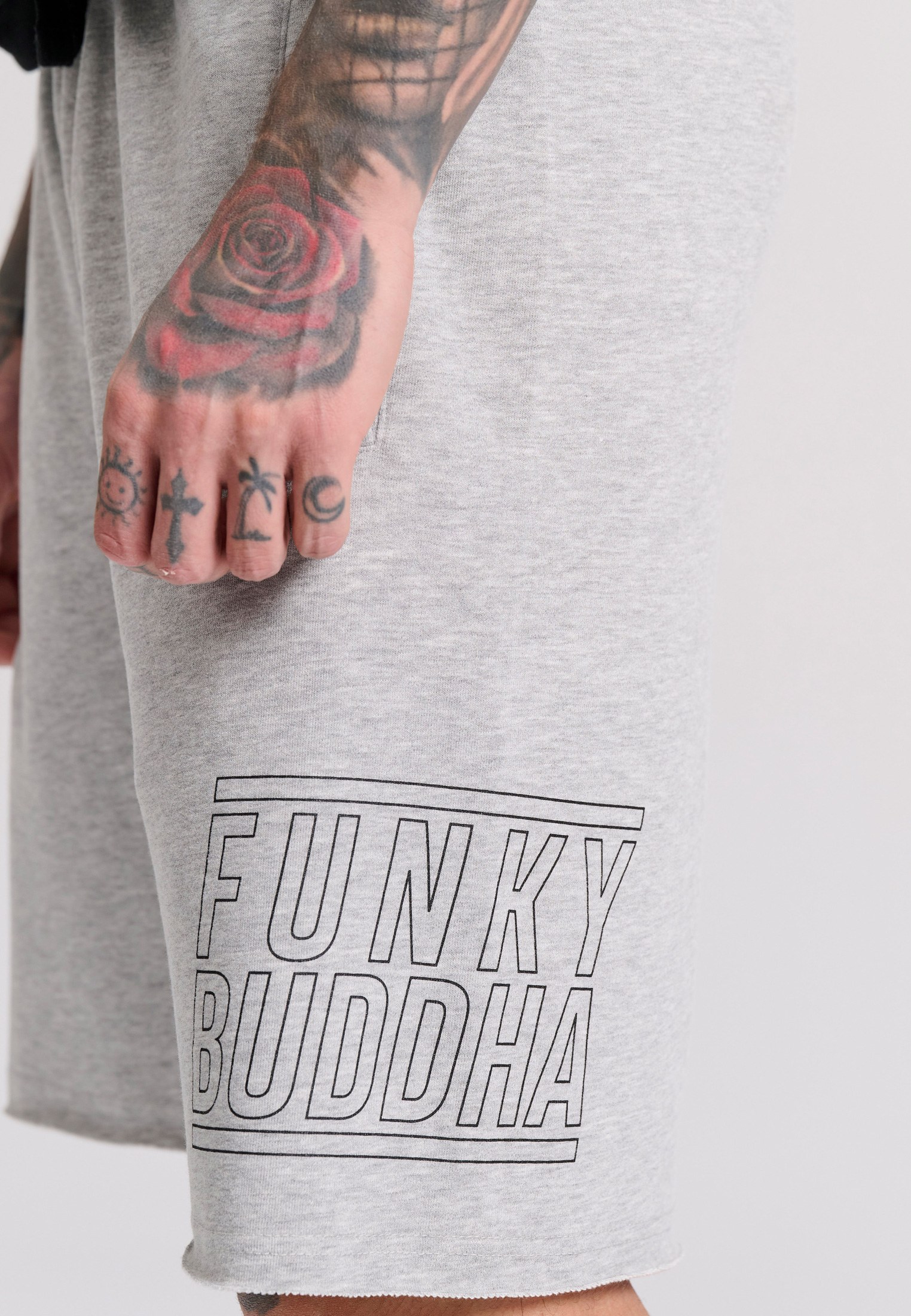 Men's Shorts Funky Buddha Gray