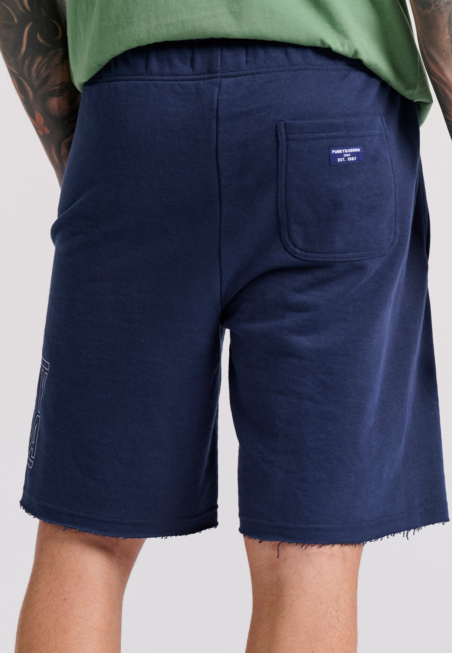 Men's Shorts Funky Buddha Navy