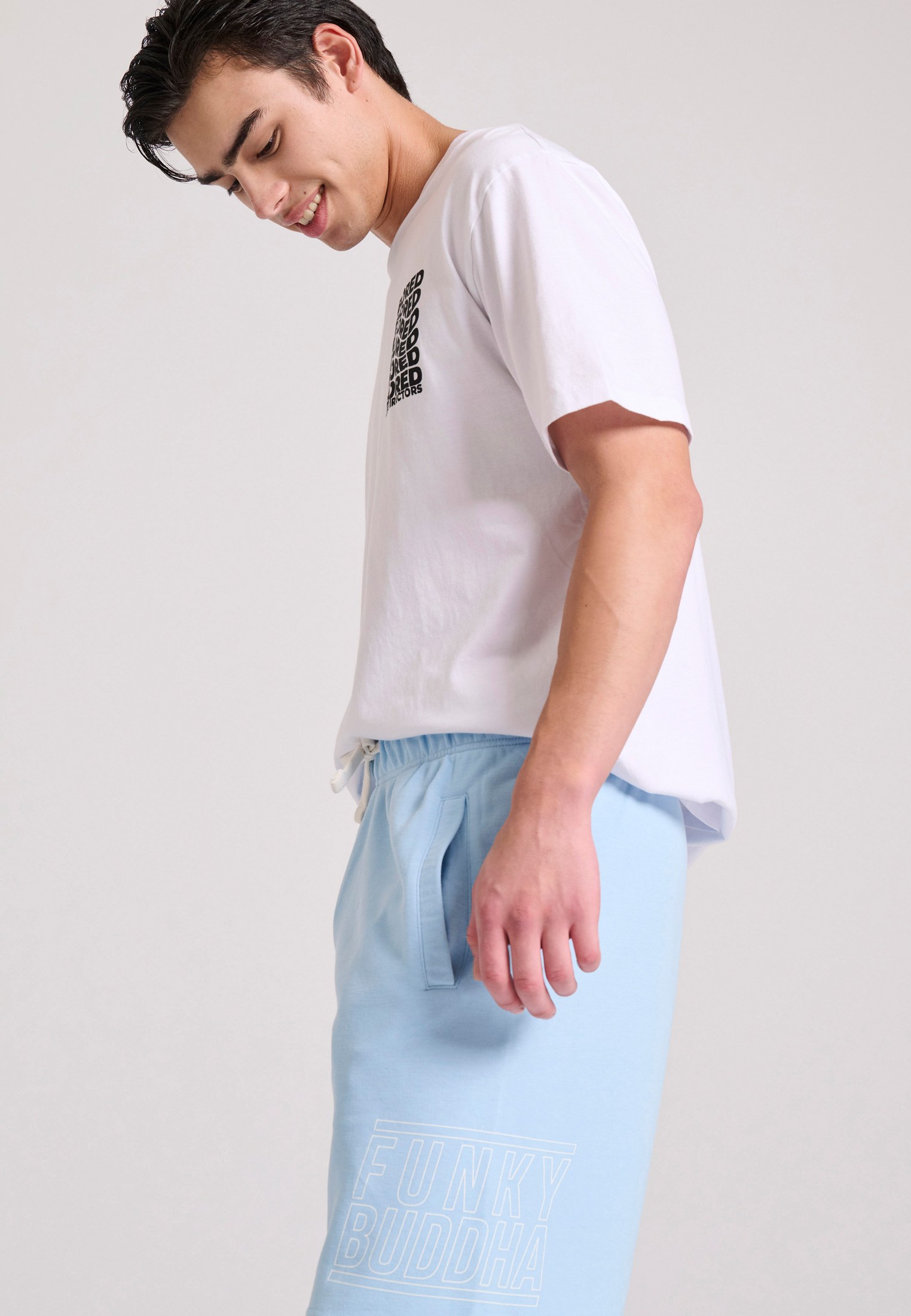 Men's Shorts Funky Buddha Blue