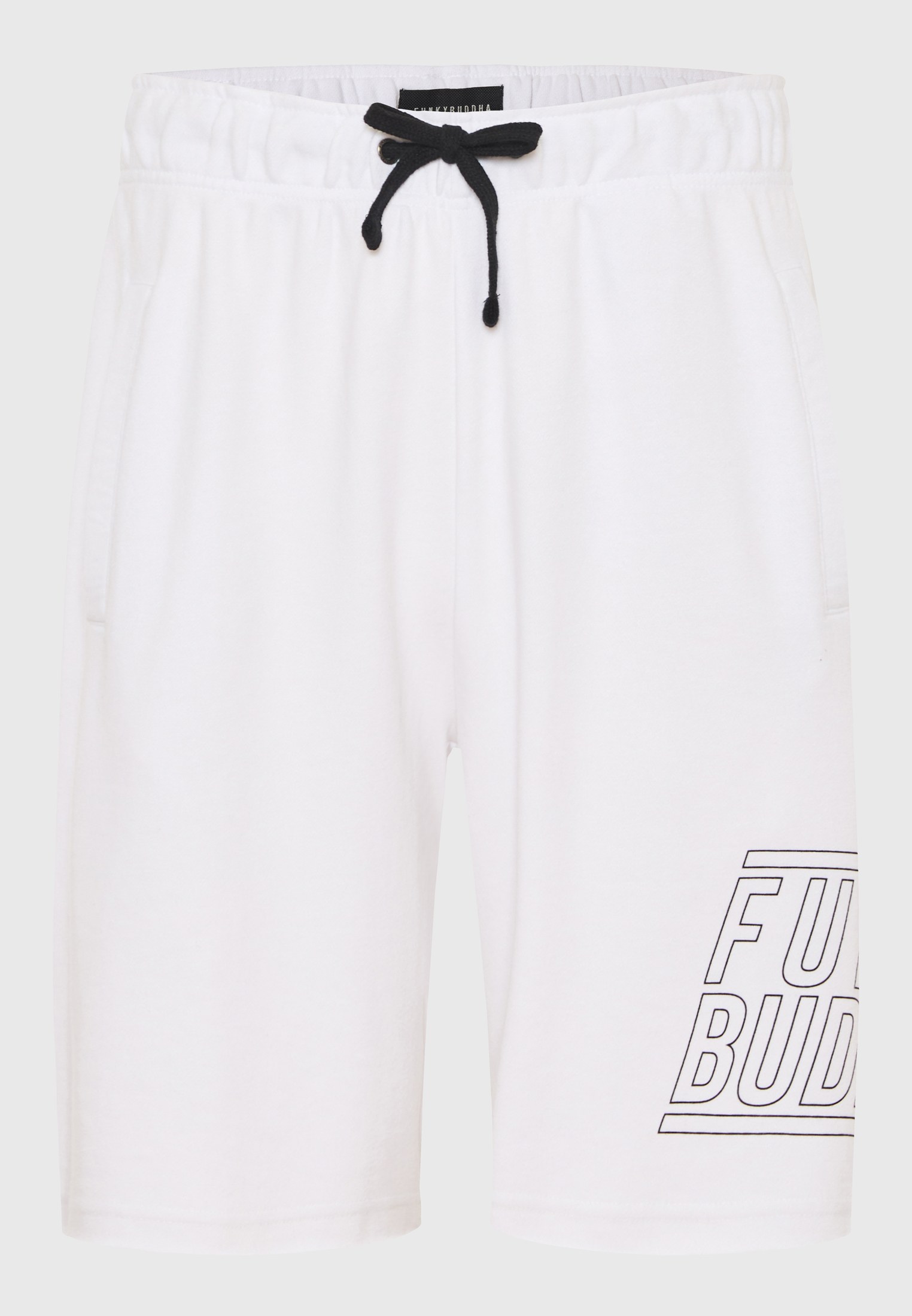 Men's Shorts Funky Buddha White