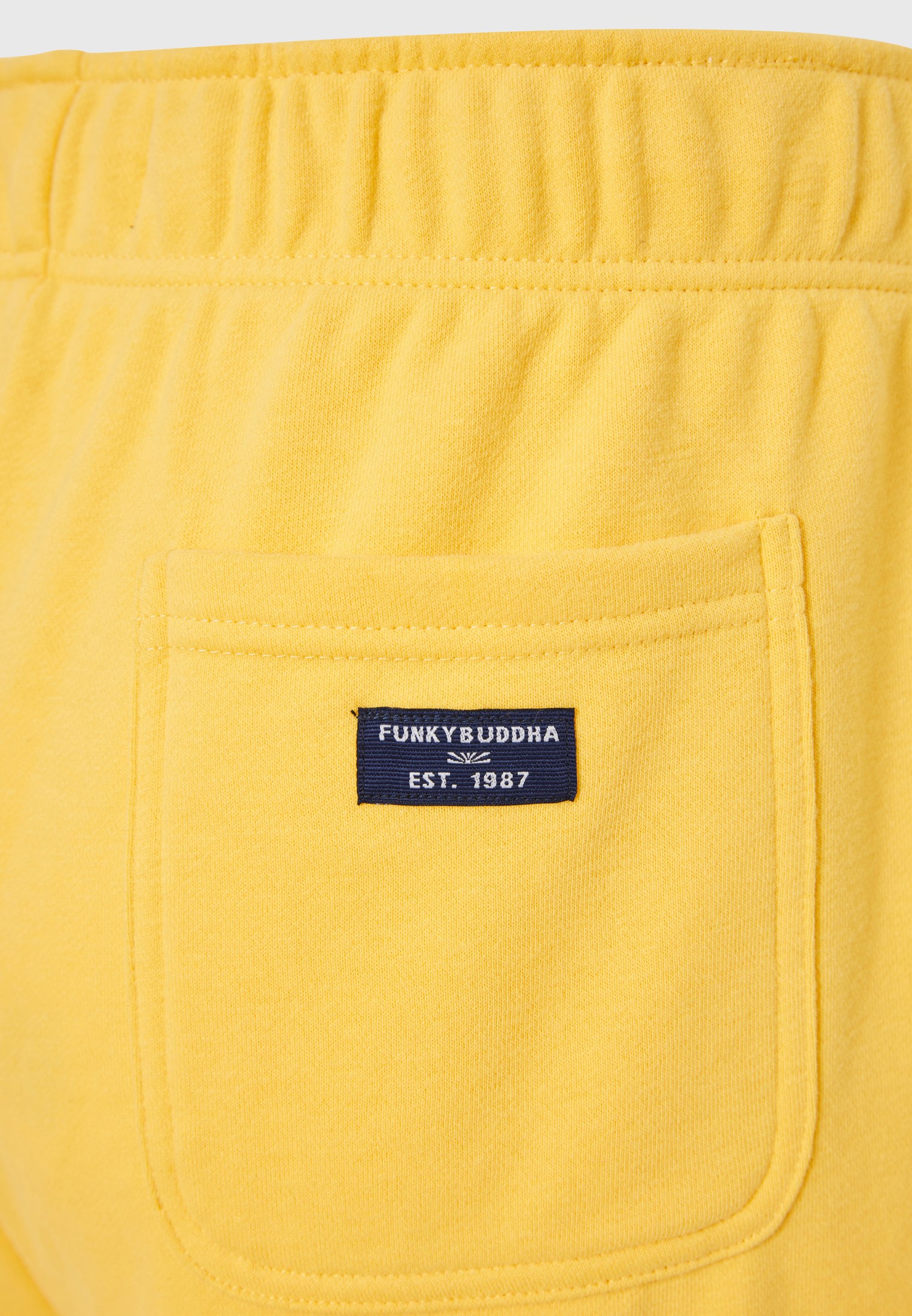 Men's Shorts Funky Buddha Yellow