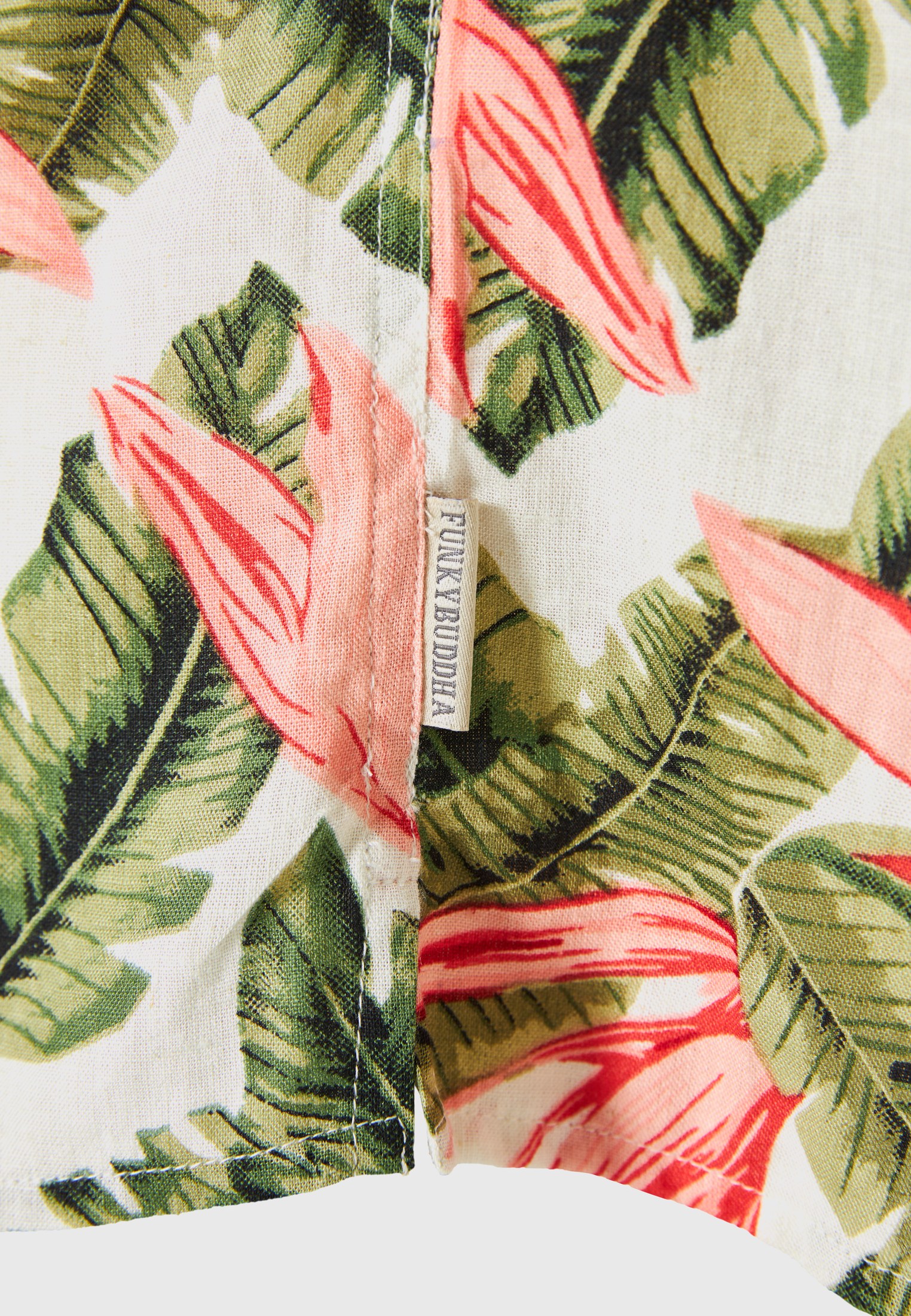 Men's Shirts Funky Buddha White