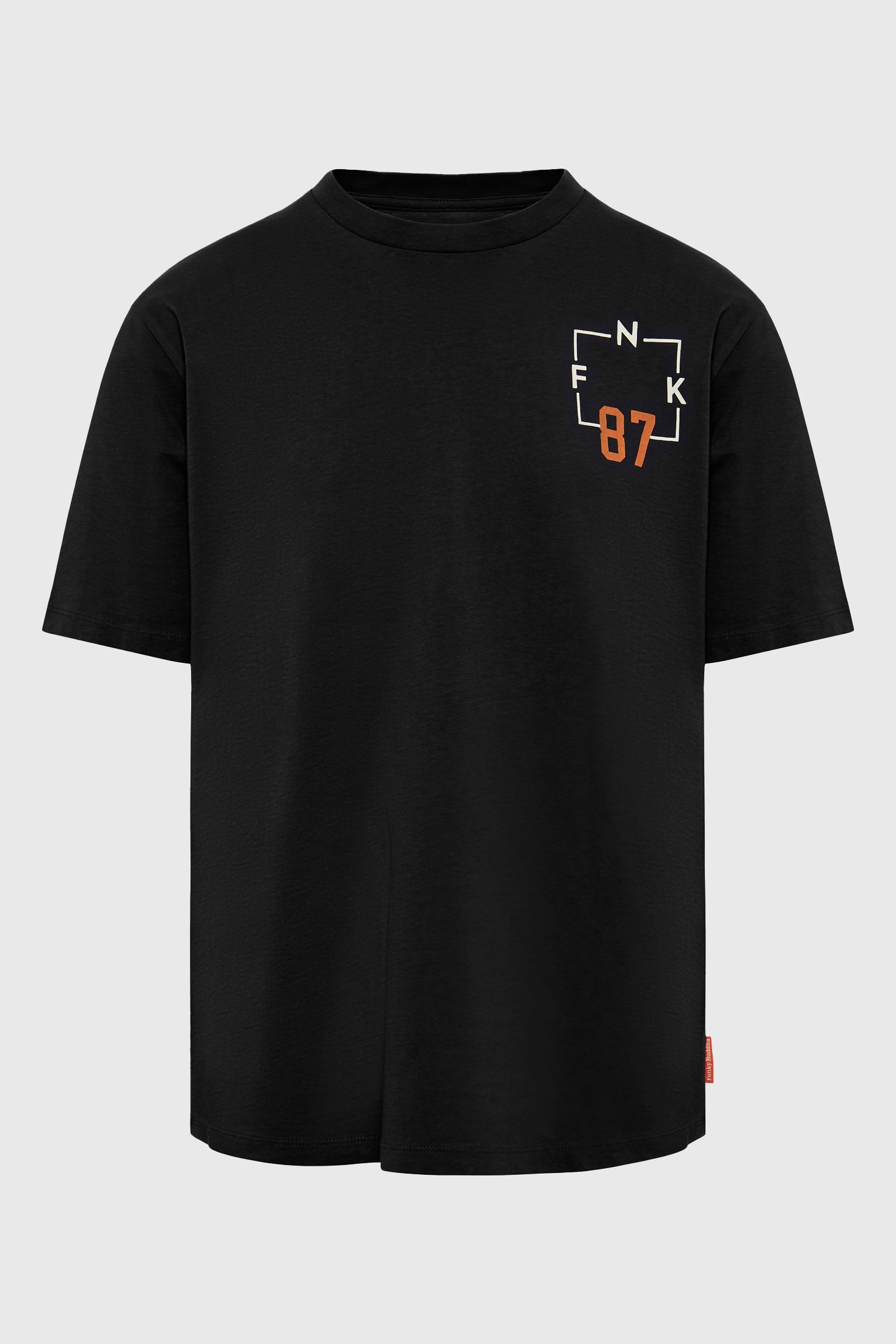 Relaxed fit t-shirt με text artwork τύπωμα στην πλάτη φωτογραφία