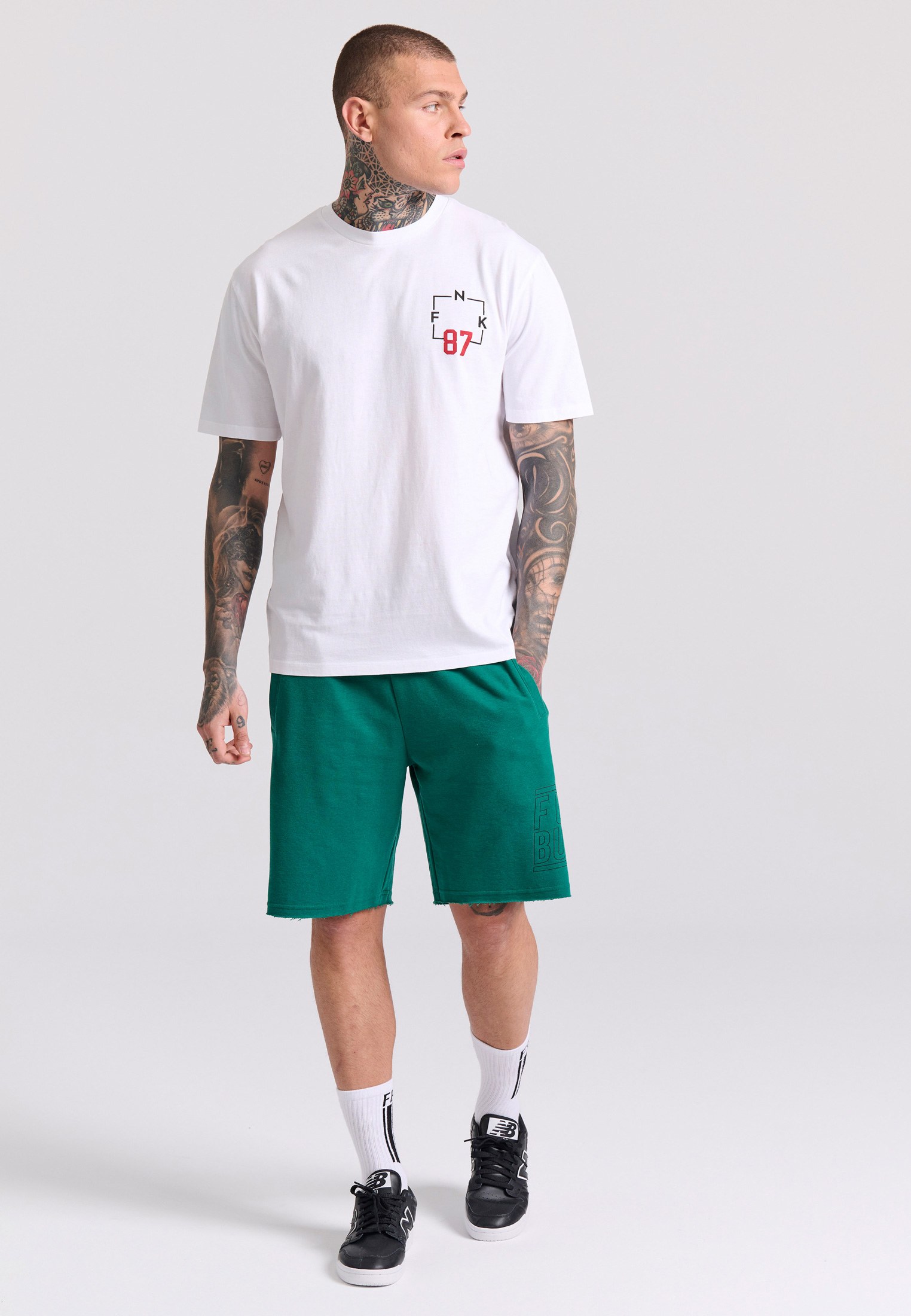 Relaxed fit t-shirt με text artwork τύπωμα στην πλάτη φωτογραφία