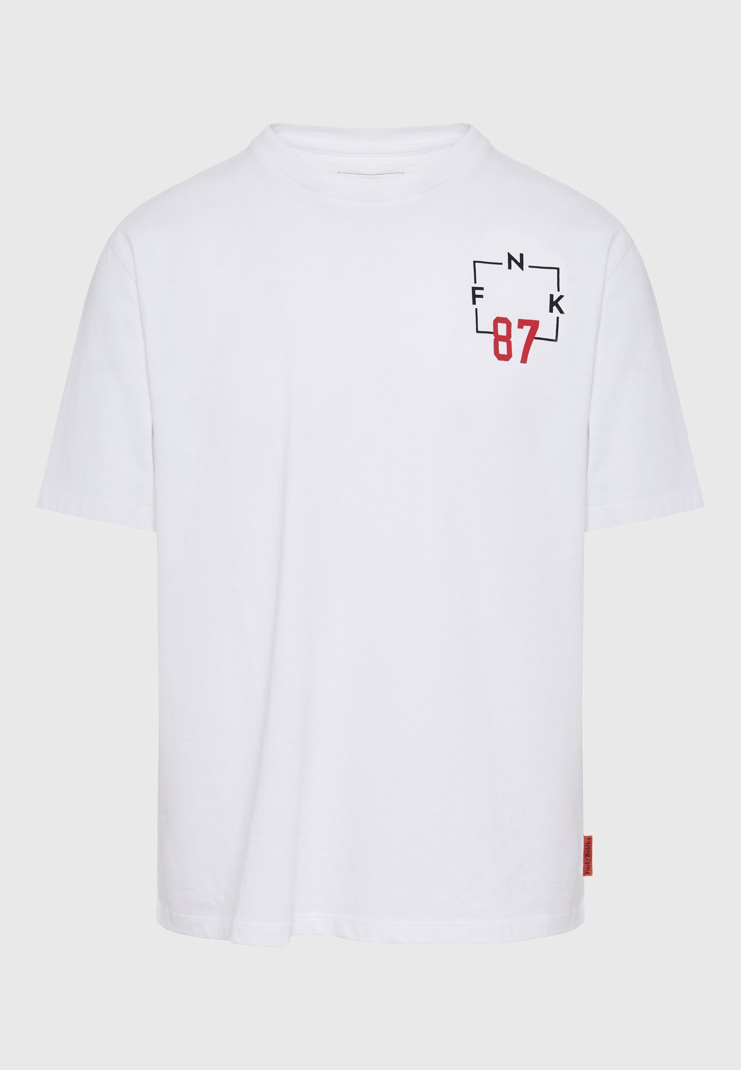 Relaxed fit t-shirt με text artwork τύπωμα στην πλάτη φωτογραφία