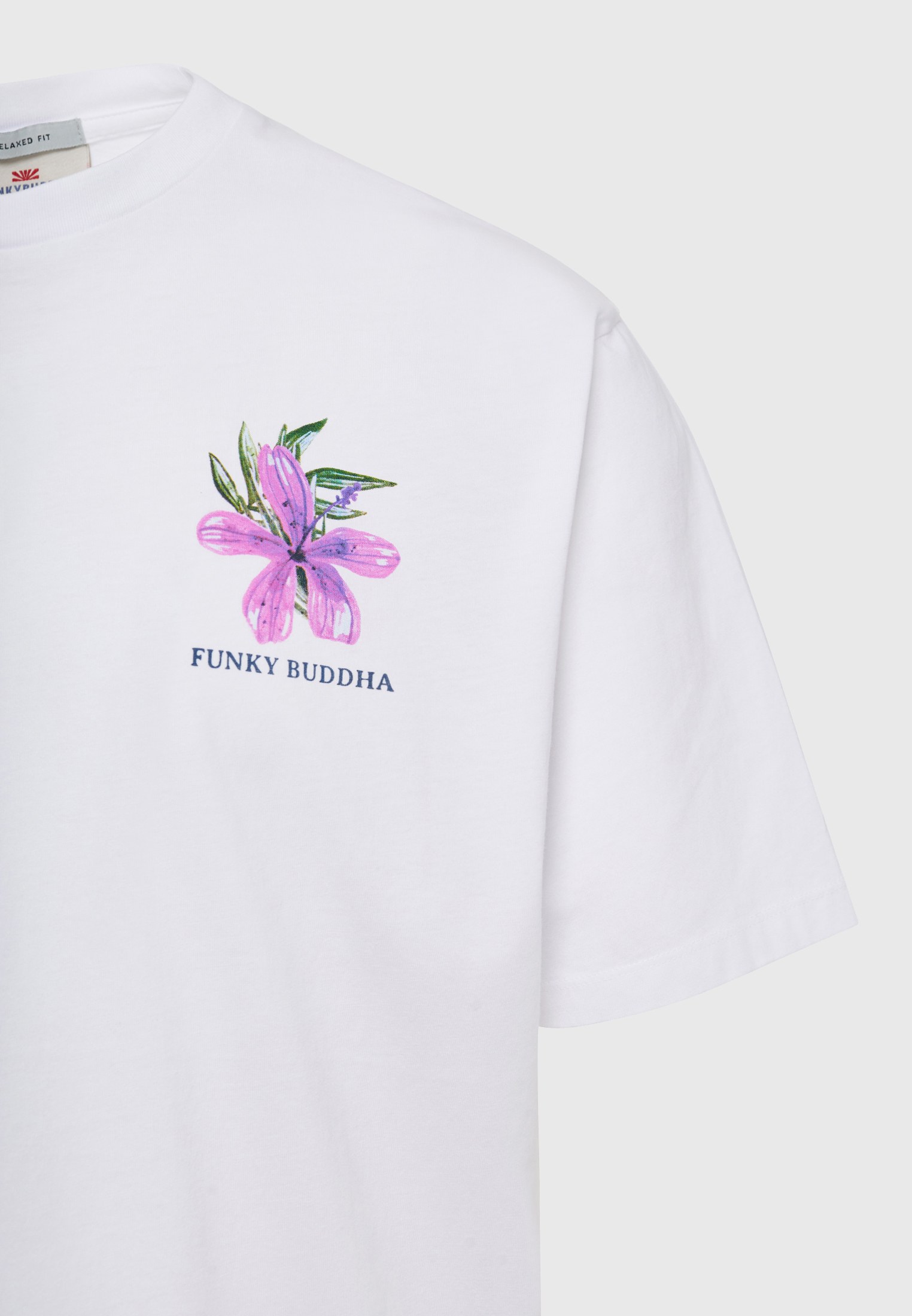 Men's Shirts Funky Buddha White