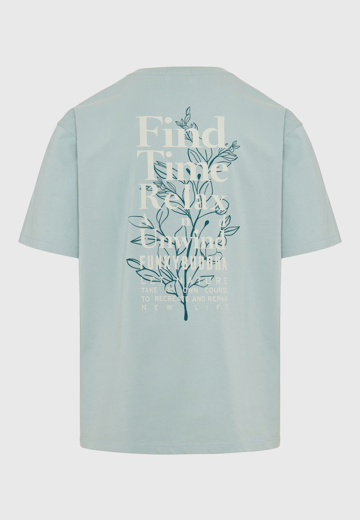 Men's Shirts Funky Buddha Blue