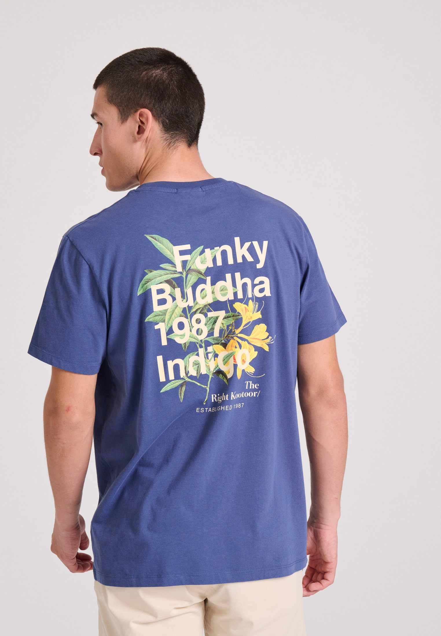 Men's Shirts Funky Buddha Blue