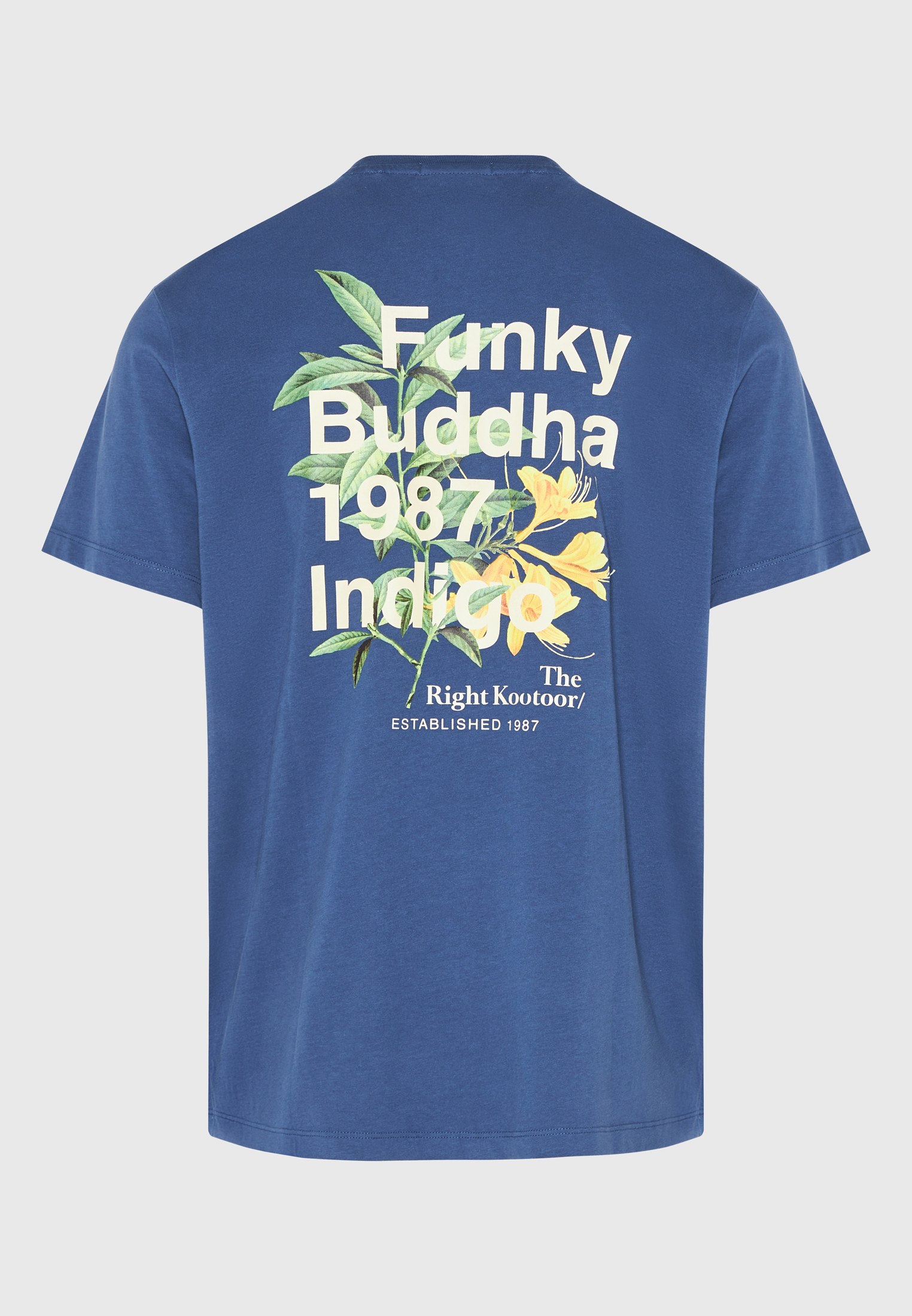 Men's Shirts Funky Buddha Blue