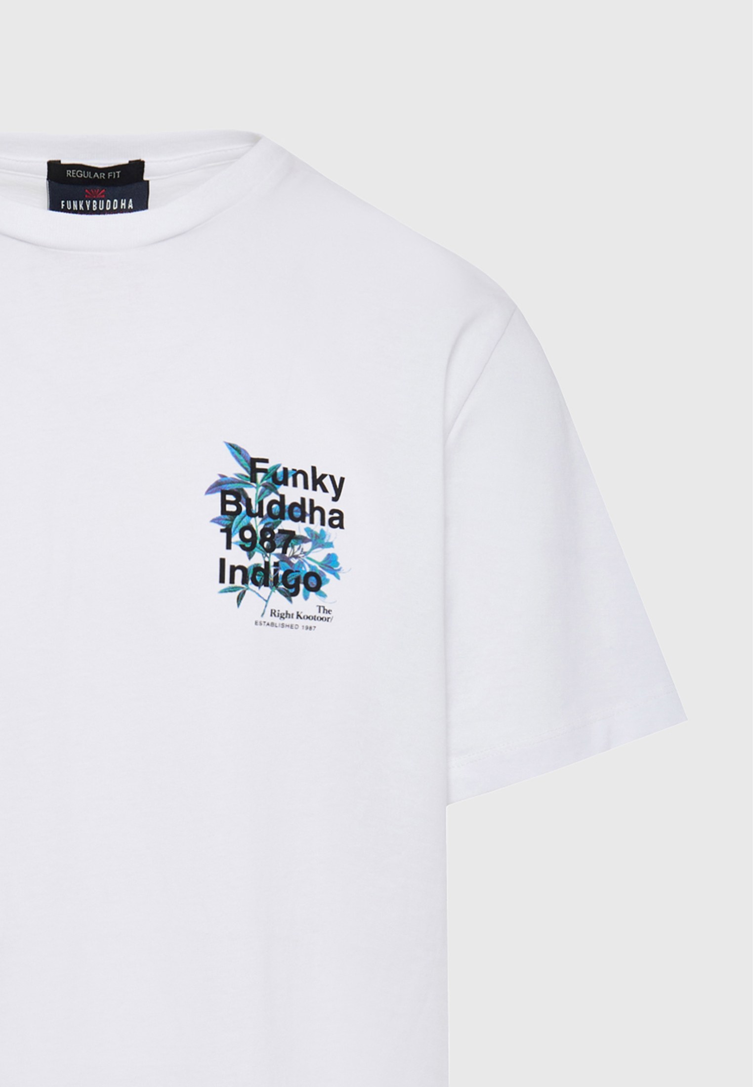 Men's Shirts Funky Buddha White