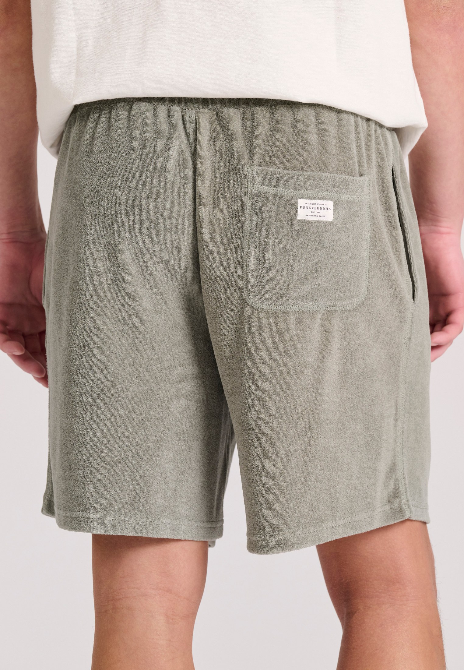 Men's Shorts Funky Buddha Khaki