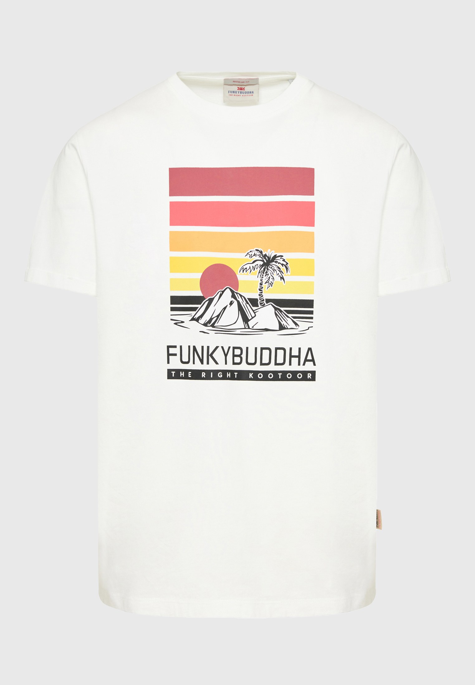 Men's Shirts Funky Buddha White