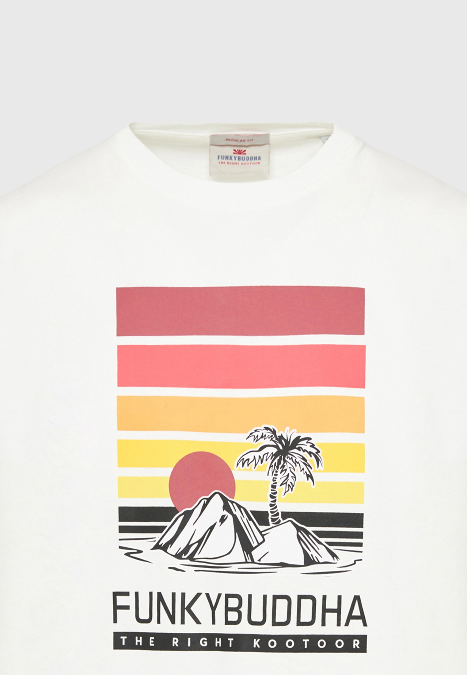 Men's Shirts Funky Buddha White