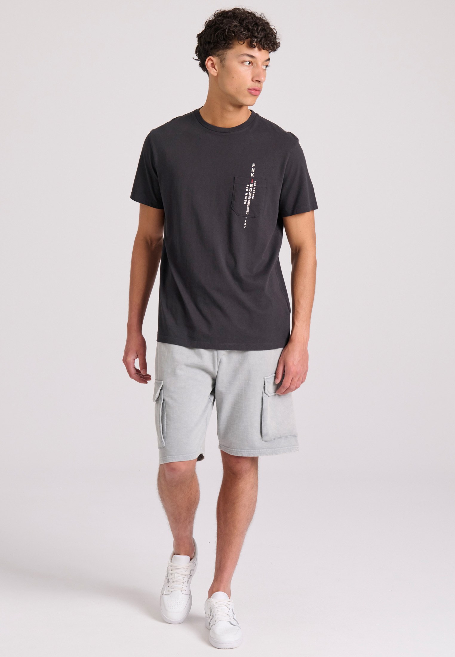 Men's Shorts Funky Buddha Gray