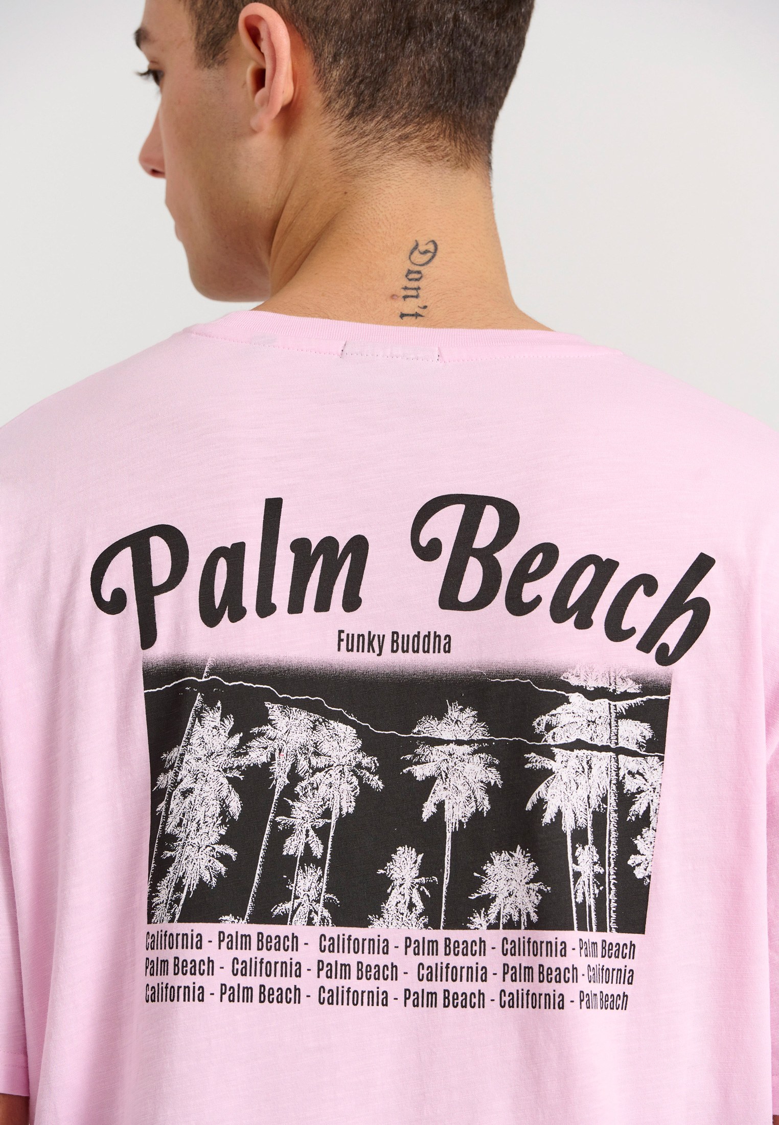 Men's T-Shirts Funky Buddha Pink