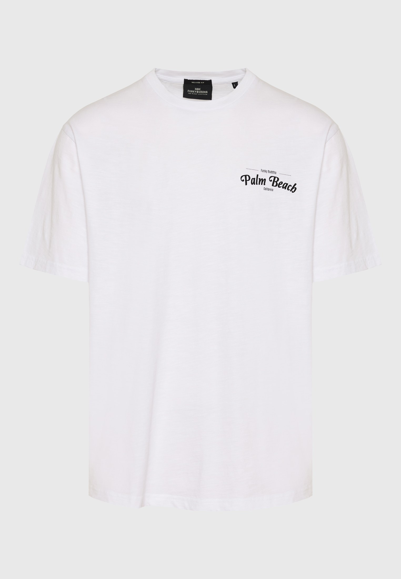 Men's T-Shirts Funky Buddha White