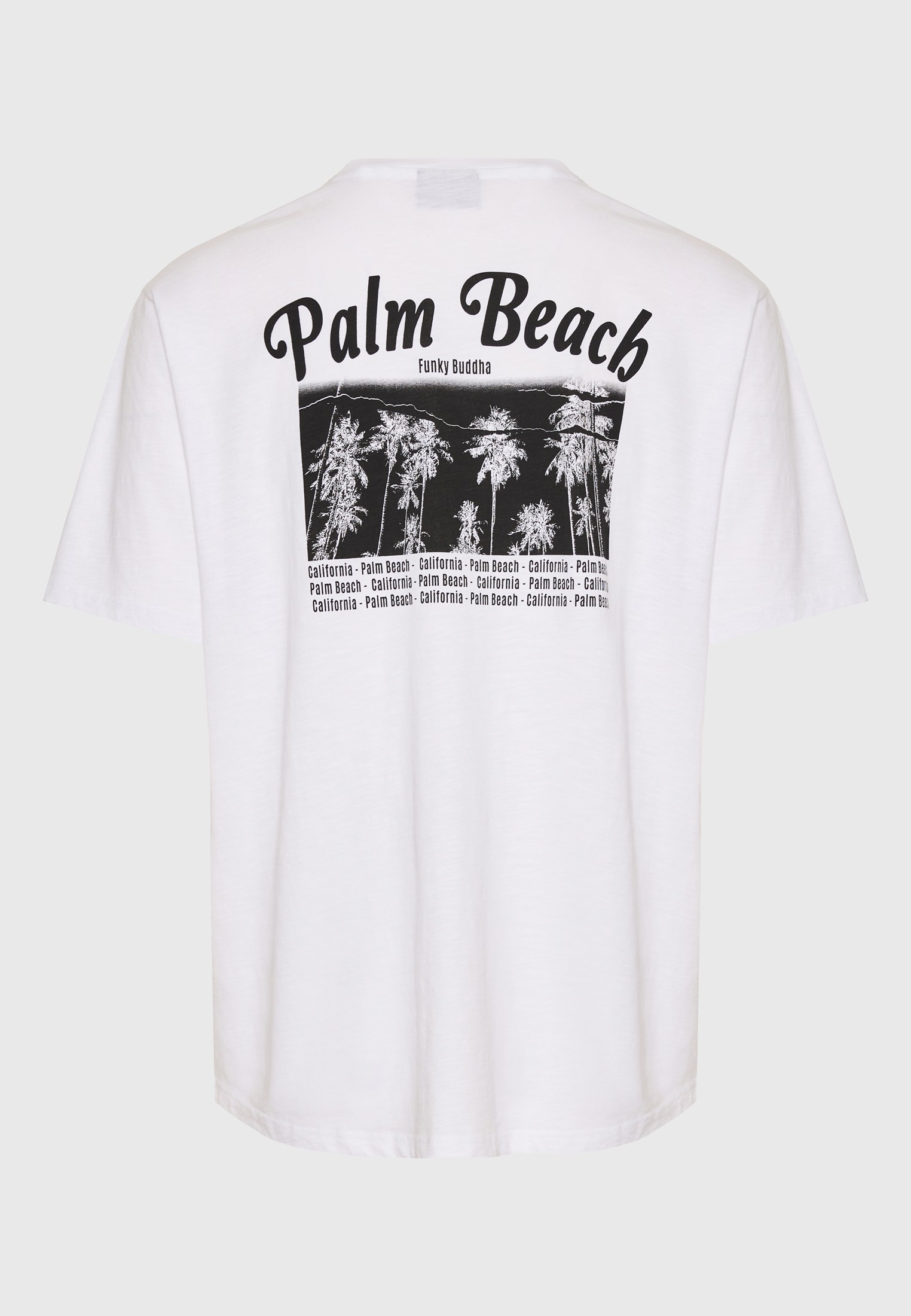 Men's T-Shirts Funky Buddha White