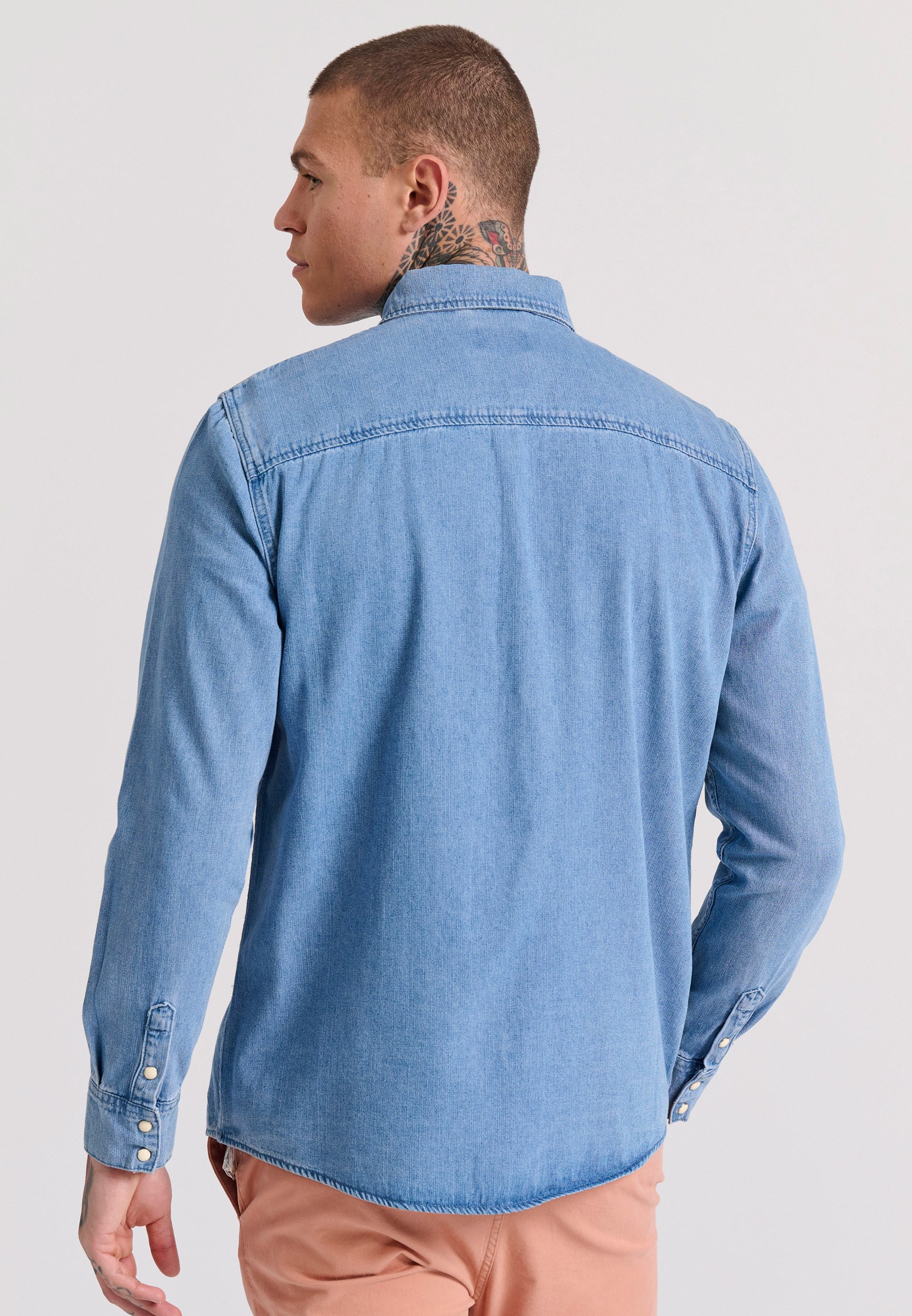 Men's Shirts Funky Buddha Blue