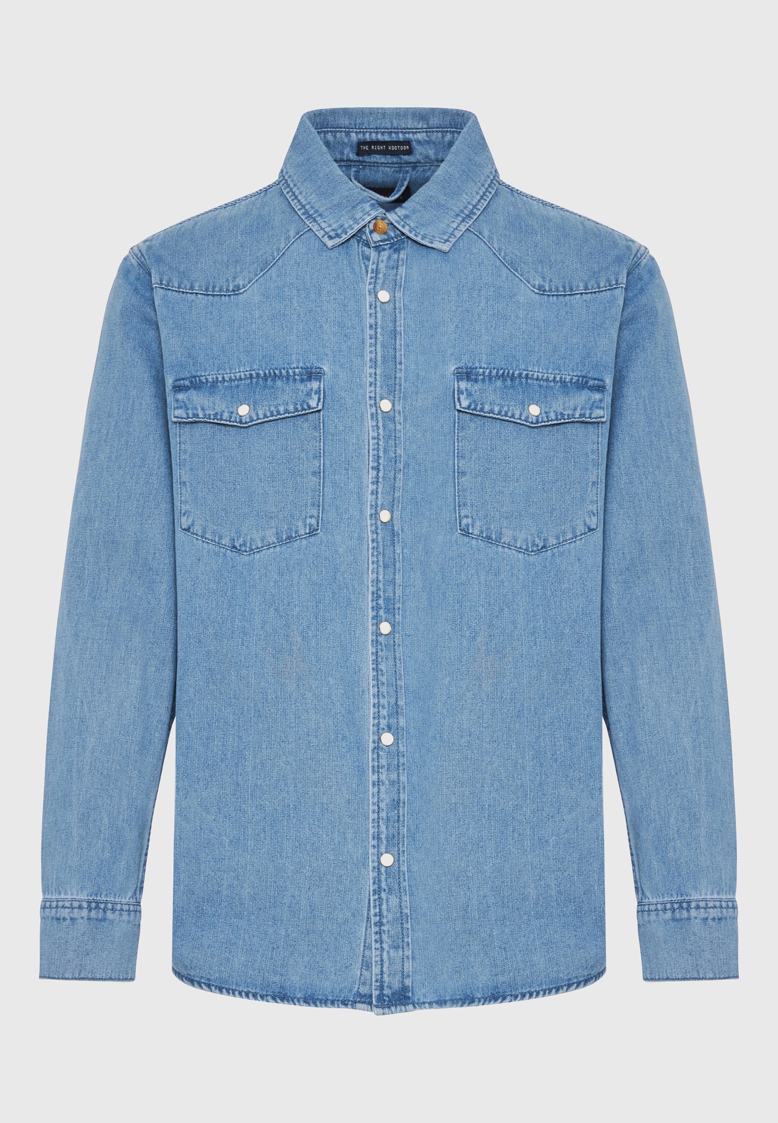 Men's Shirts Funky Buddha Blue