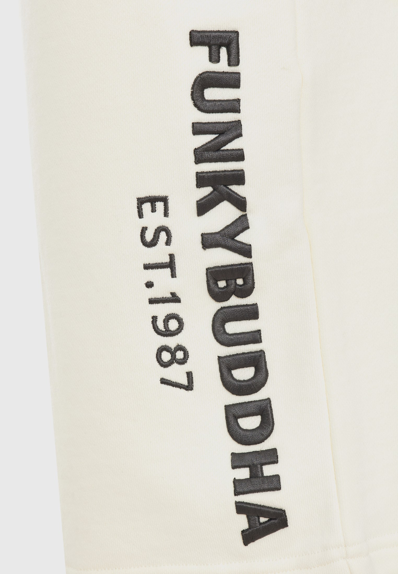 Men's Shorts Funky Buddha White