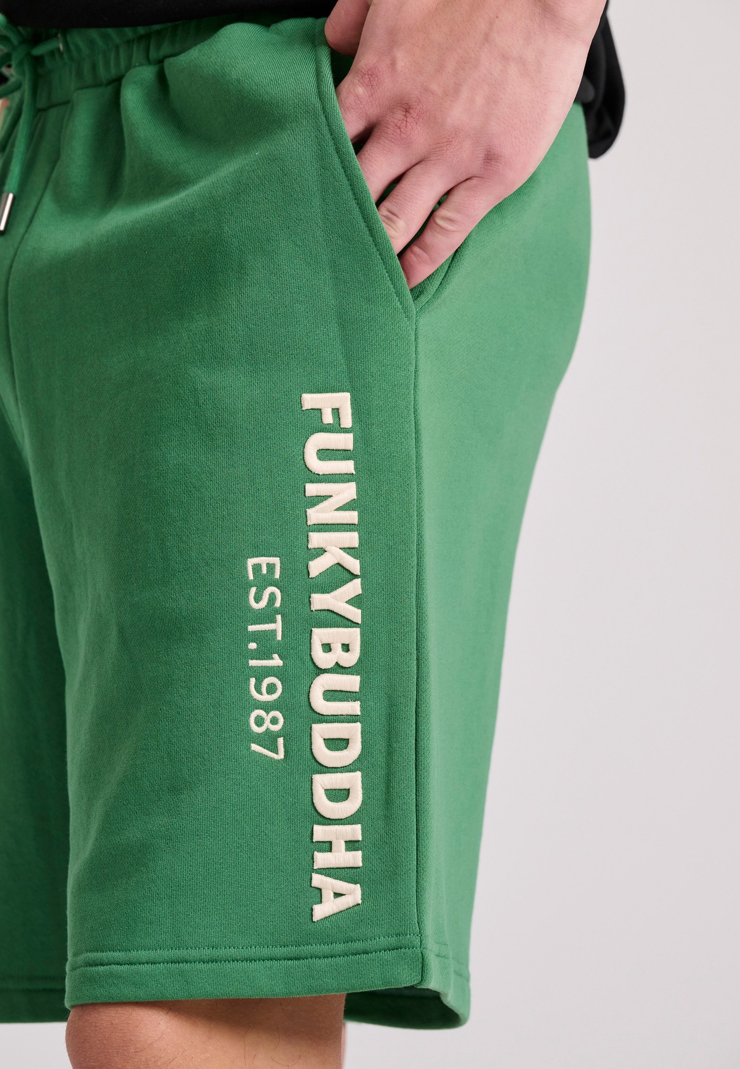 Men's Shorts Funky Buddha Green