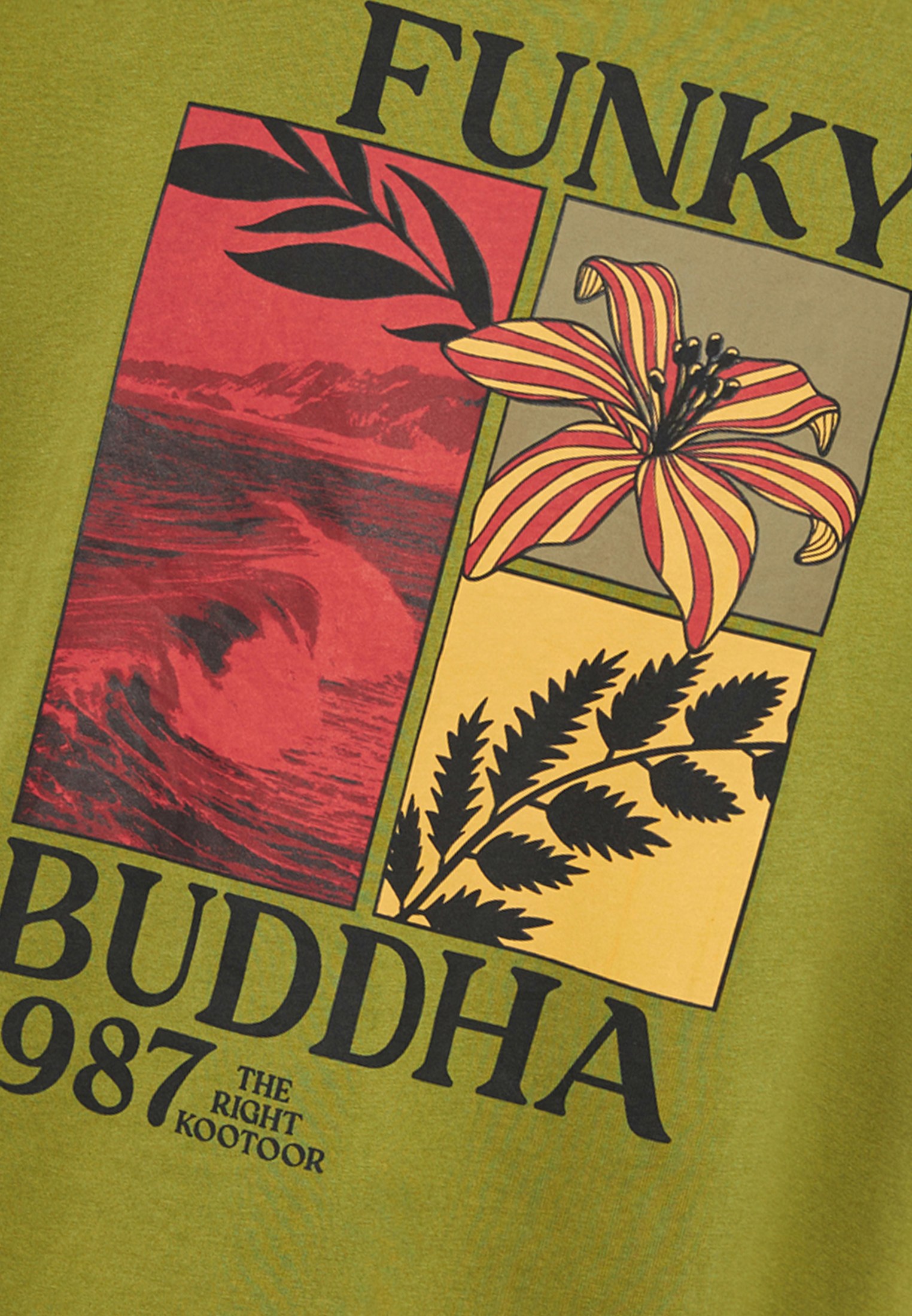 Men's Shirts Funky Buddha Green