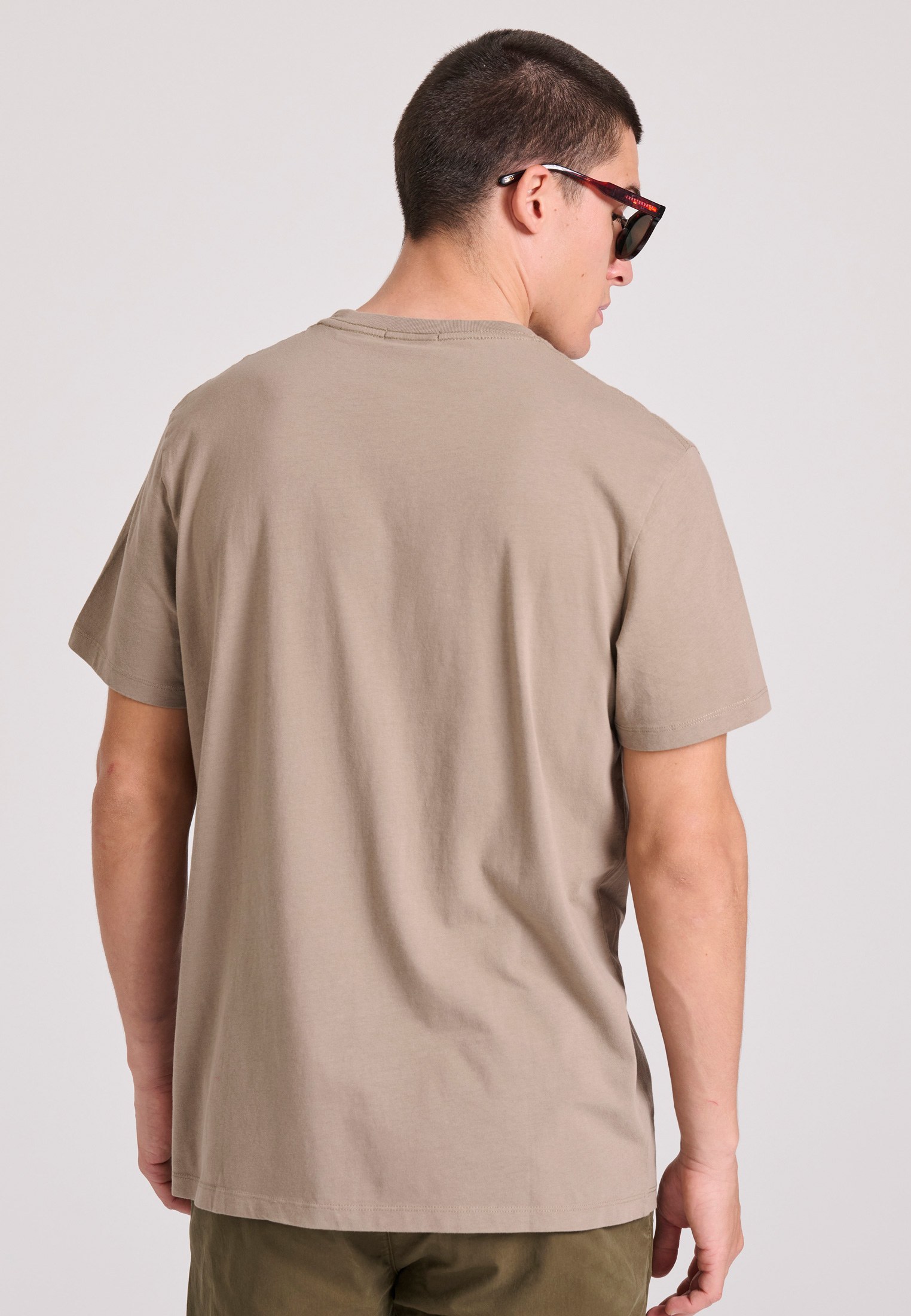 T-shirt με botanic frame τύπωμα φωτογραφία