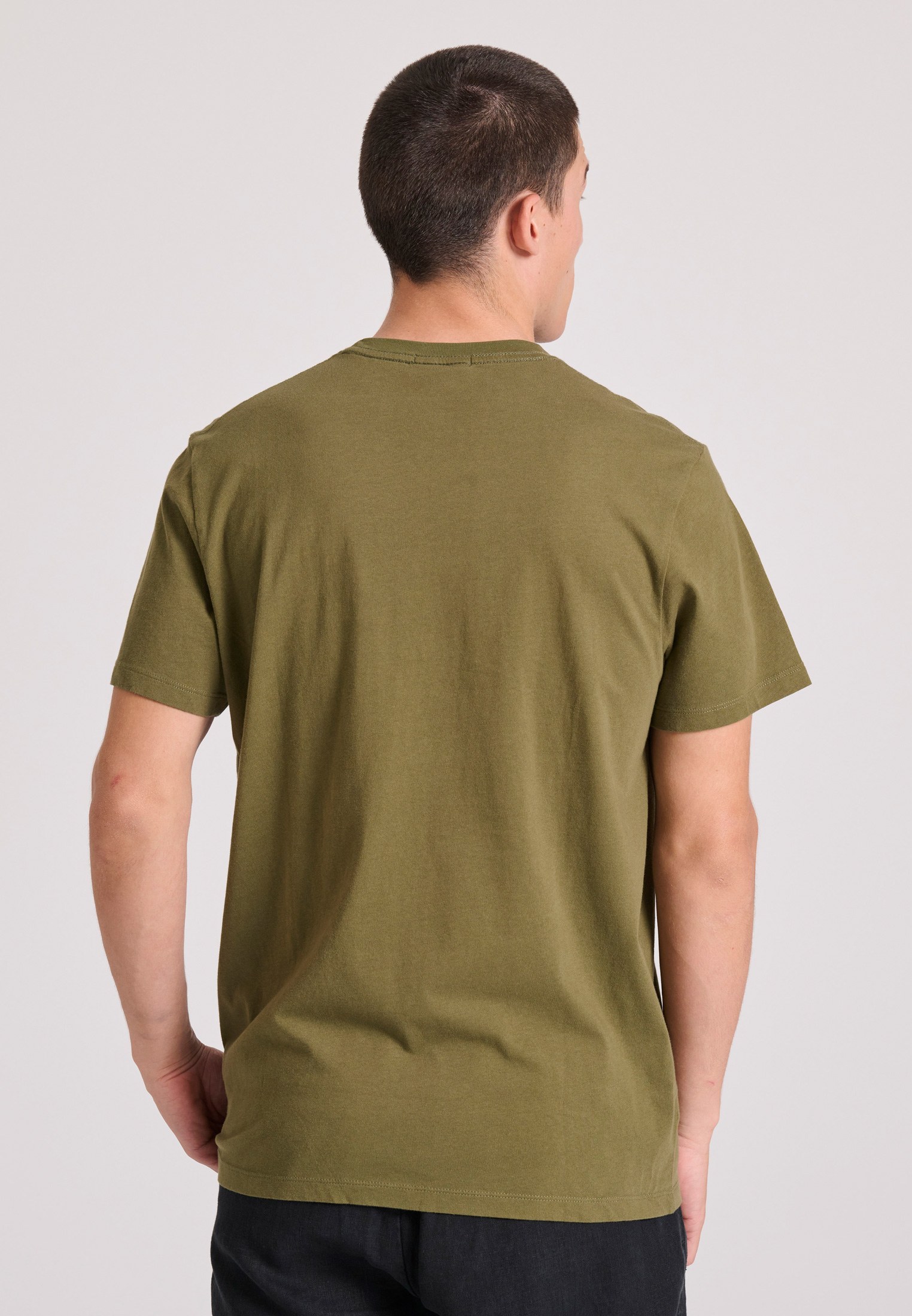 T-shirt με botanic frame τύπωμα φωτογραφία