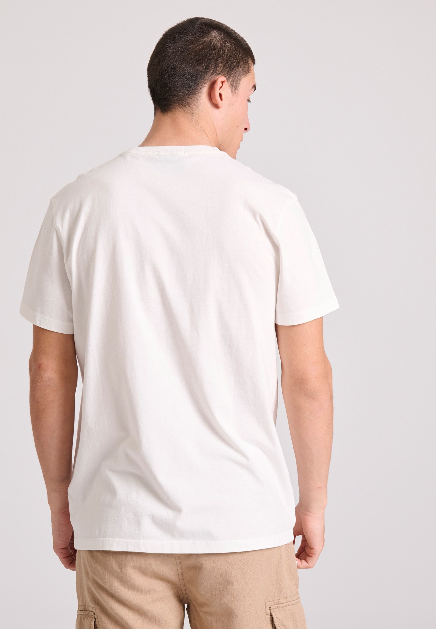 Men's Shirts Funky Buddha White