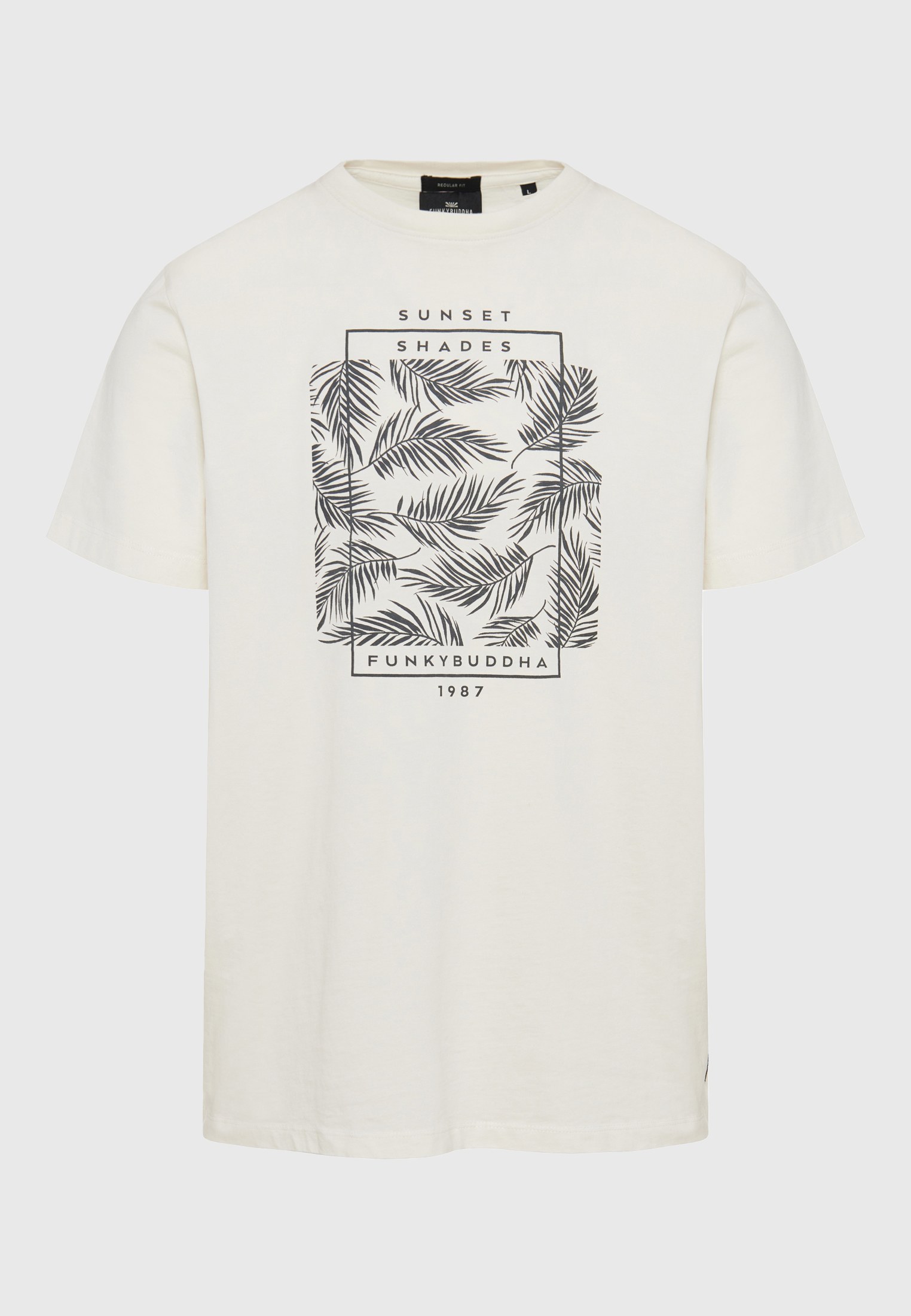 Men's Shirts Funky Buddha White