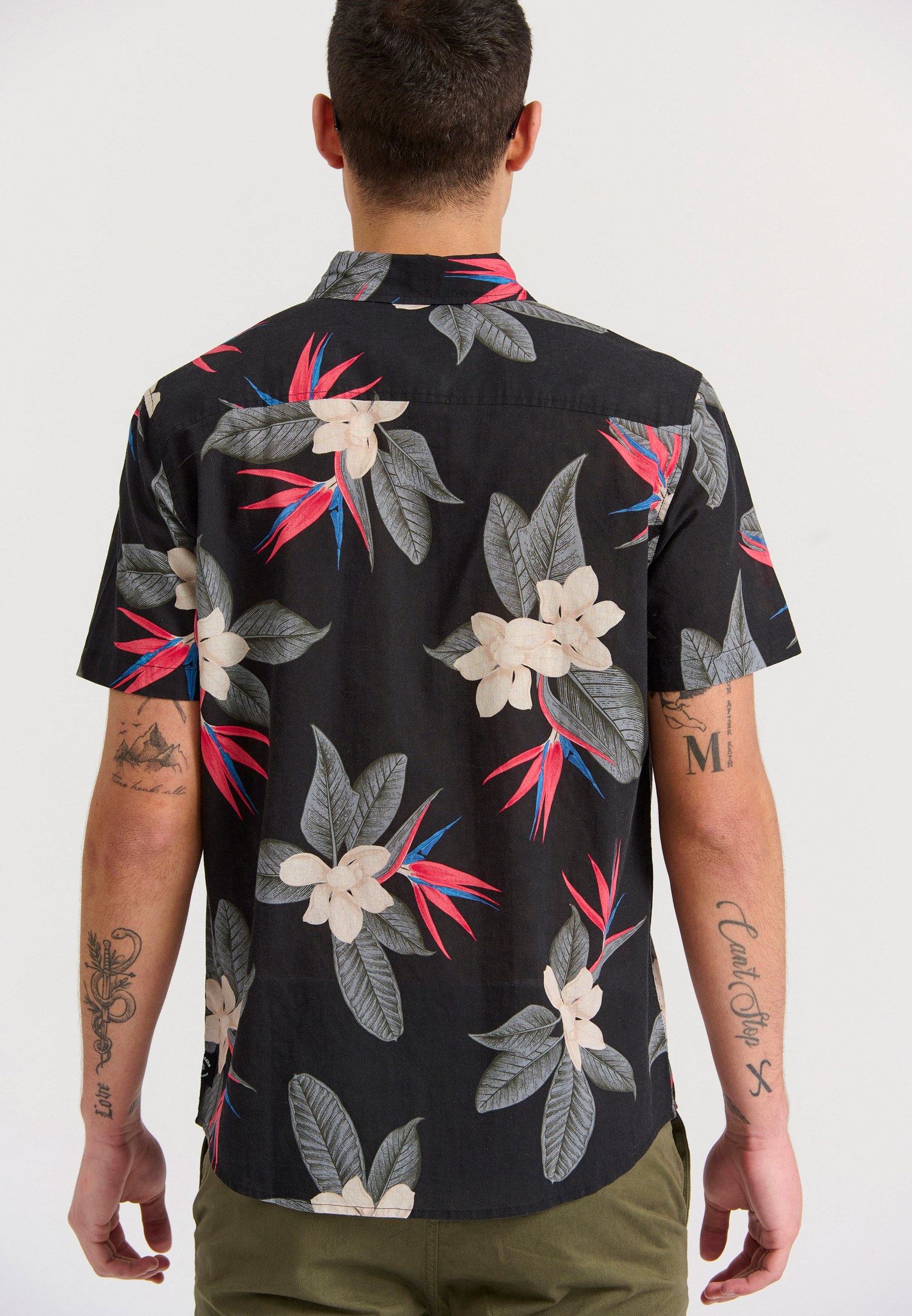 Men's Shirts Funky Buddha Black