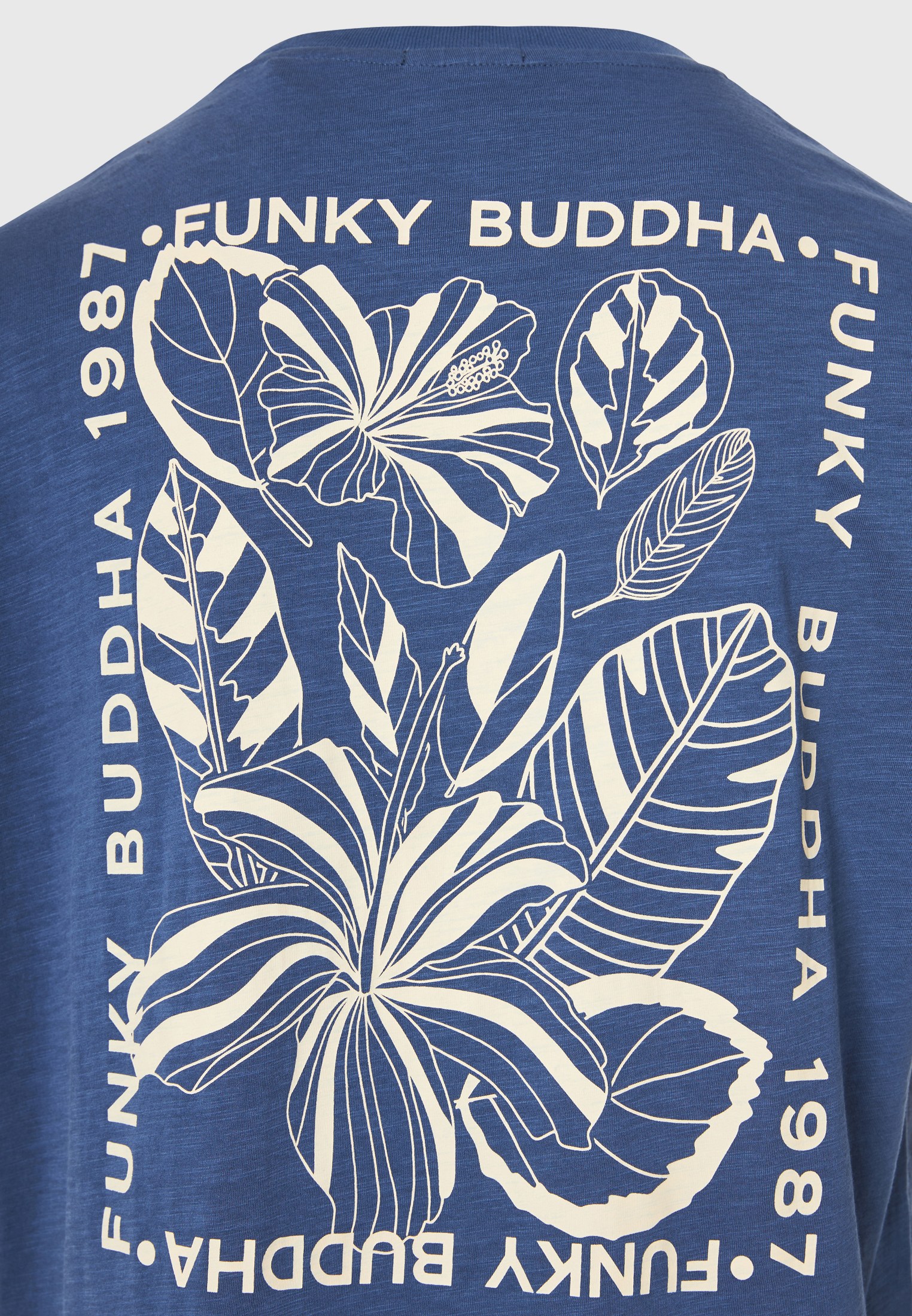 Men's Shirts Funky Buddha Blue
