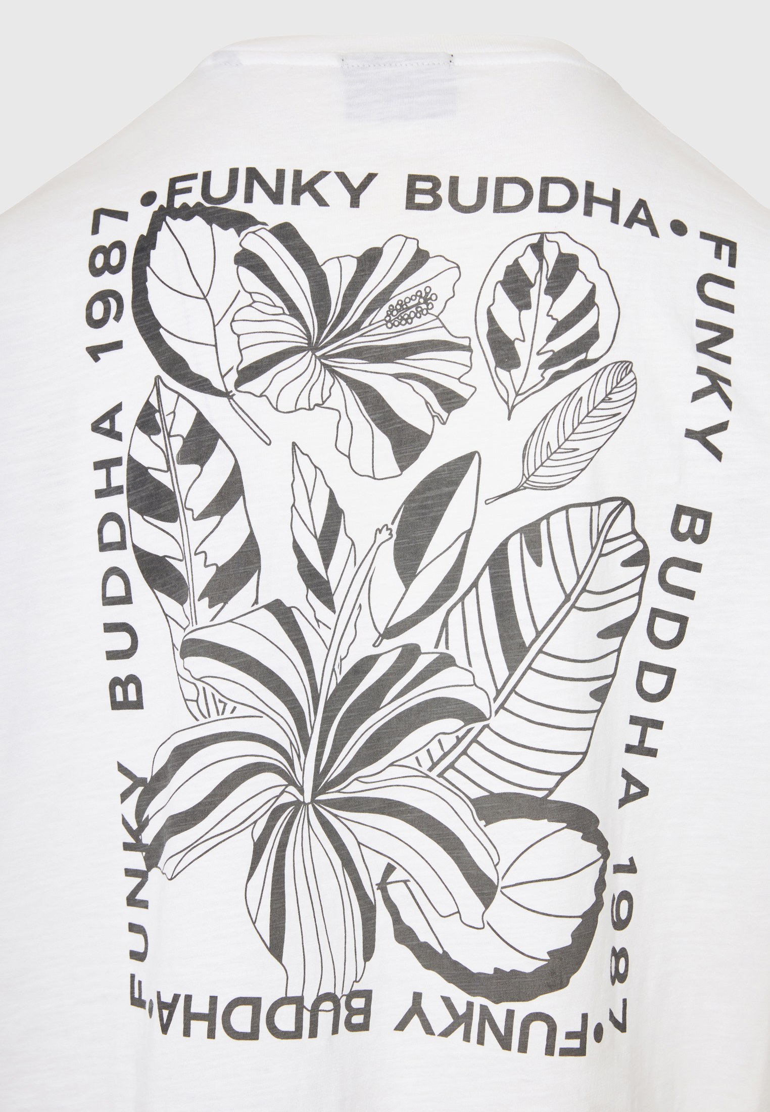 Men's Shirts Funky Buddha White