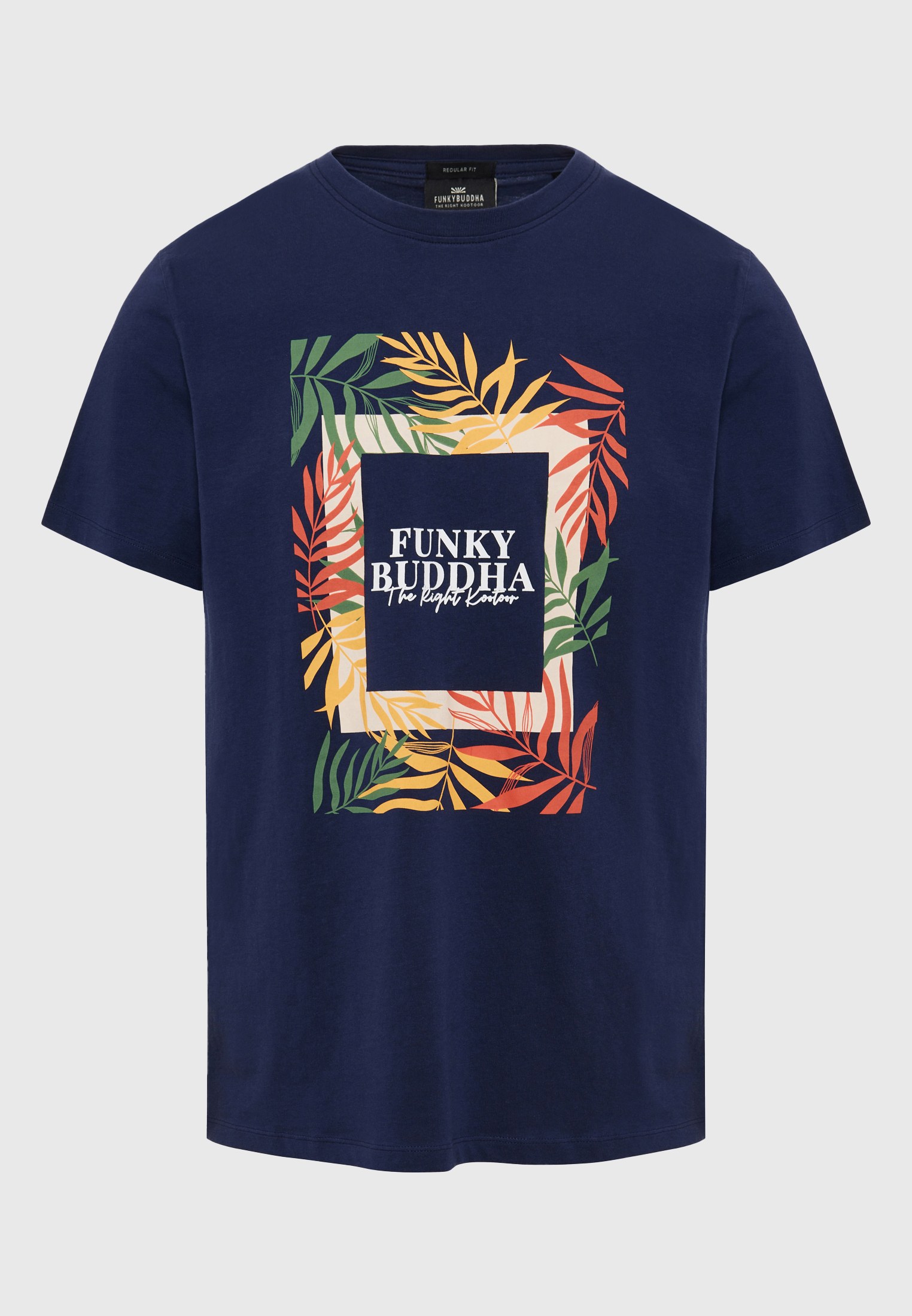 Men's Shirts Funky Buddha Navy