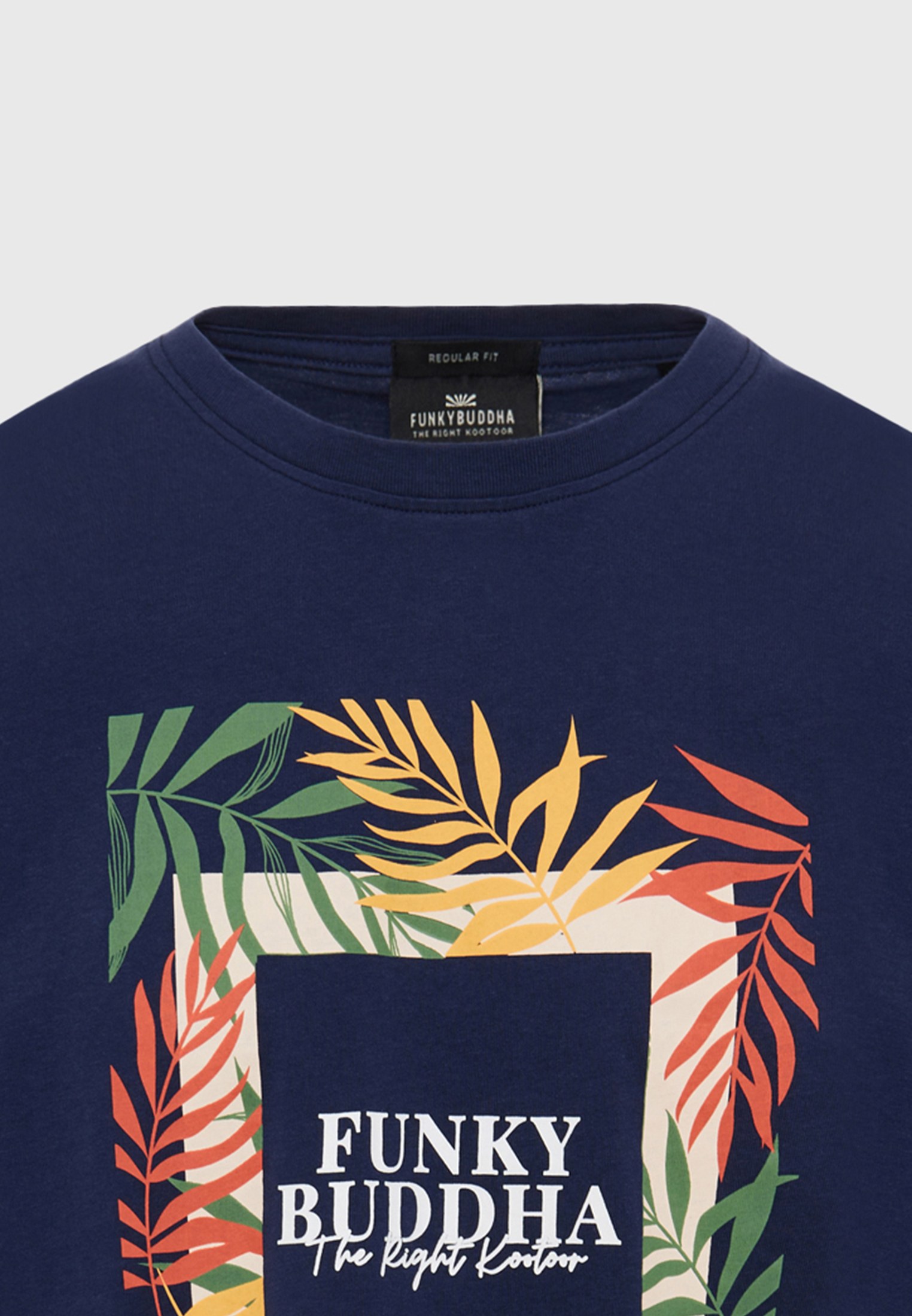 Men's Shirts Funky Buddha Navy