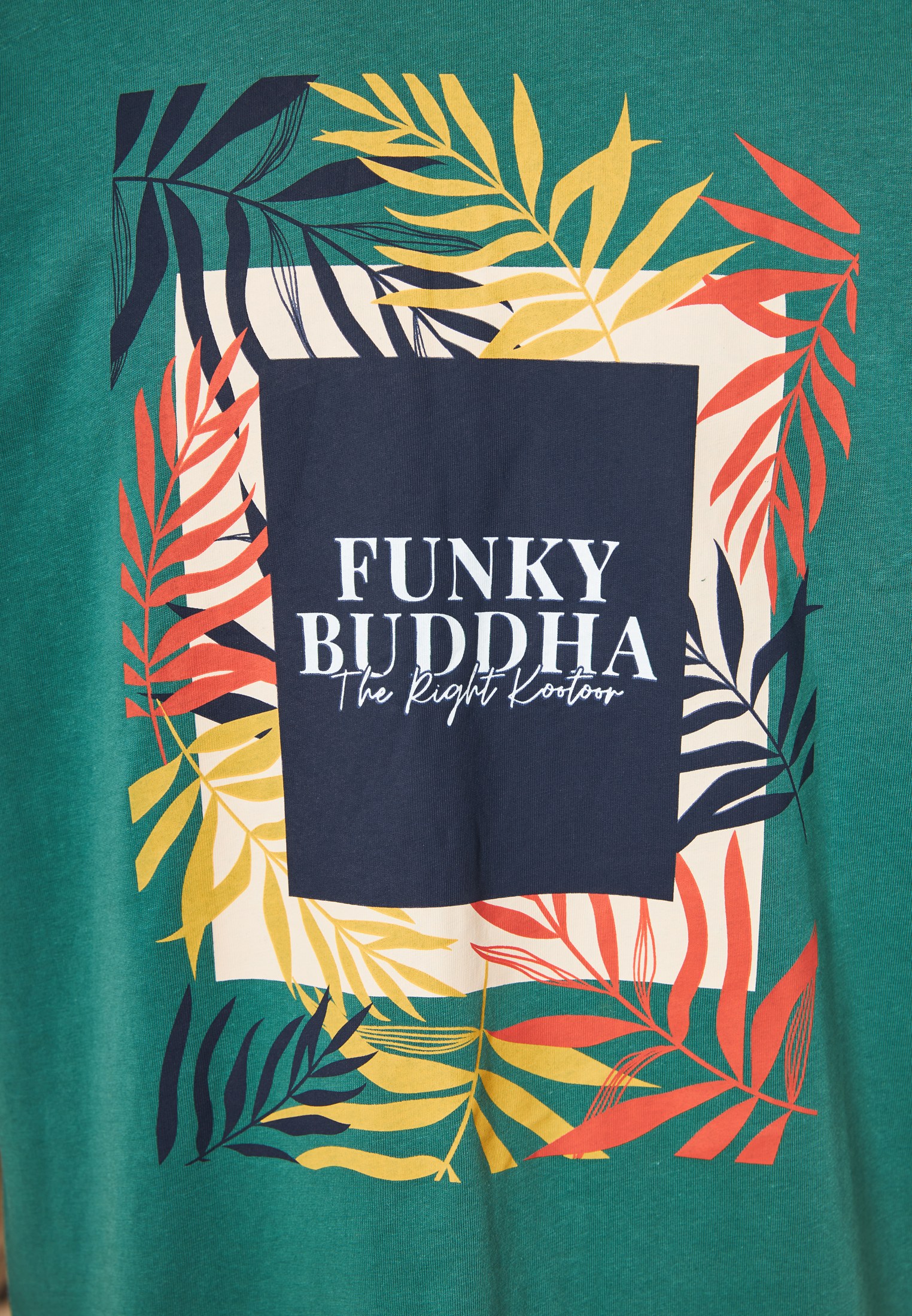 Men's Shirts Funky Buddha Green