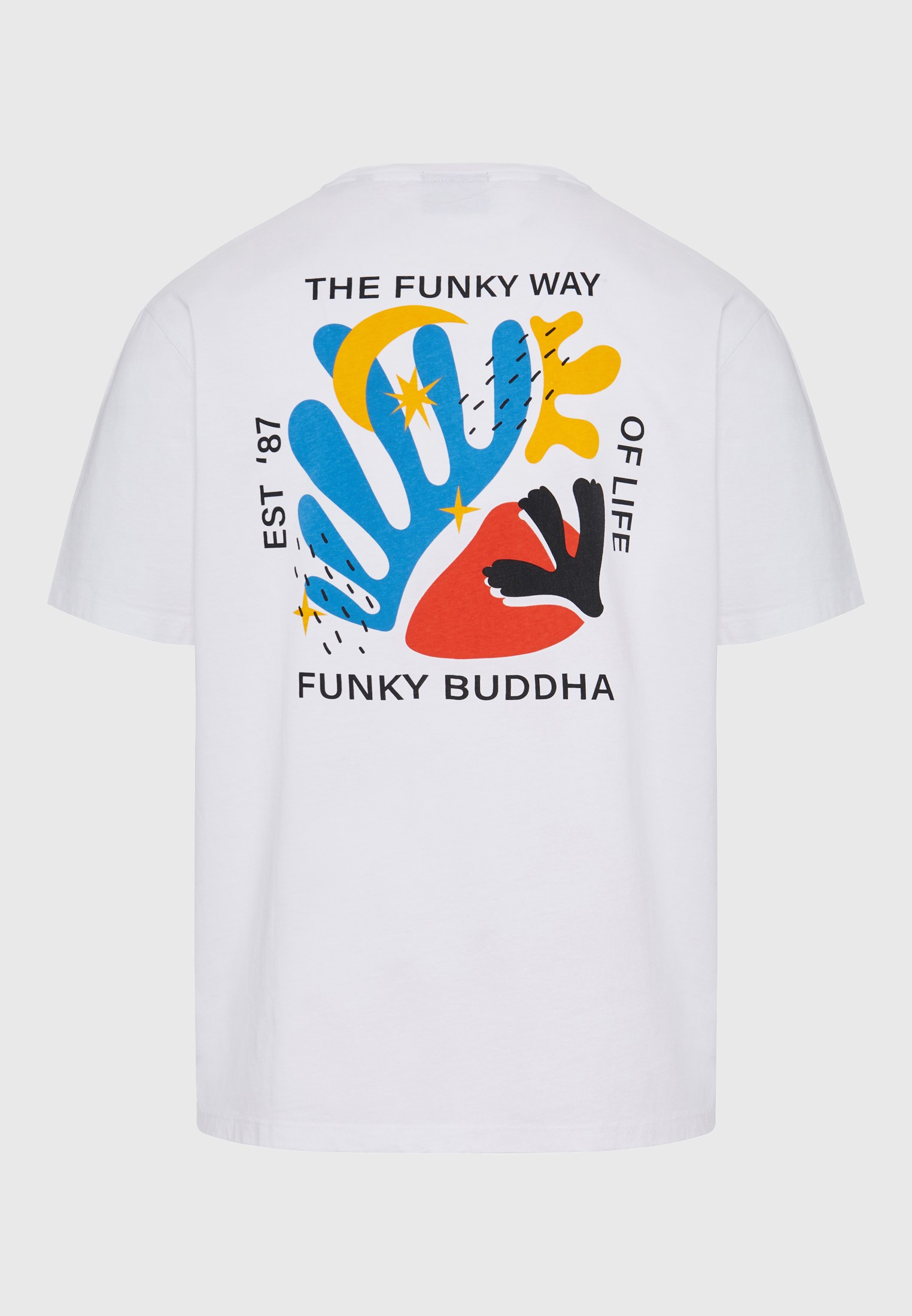 Men's Shirts Funky Buddha White