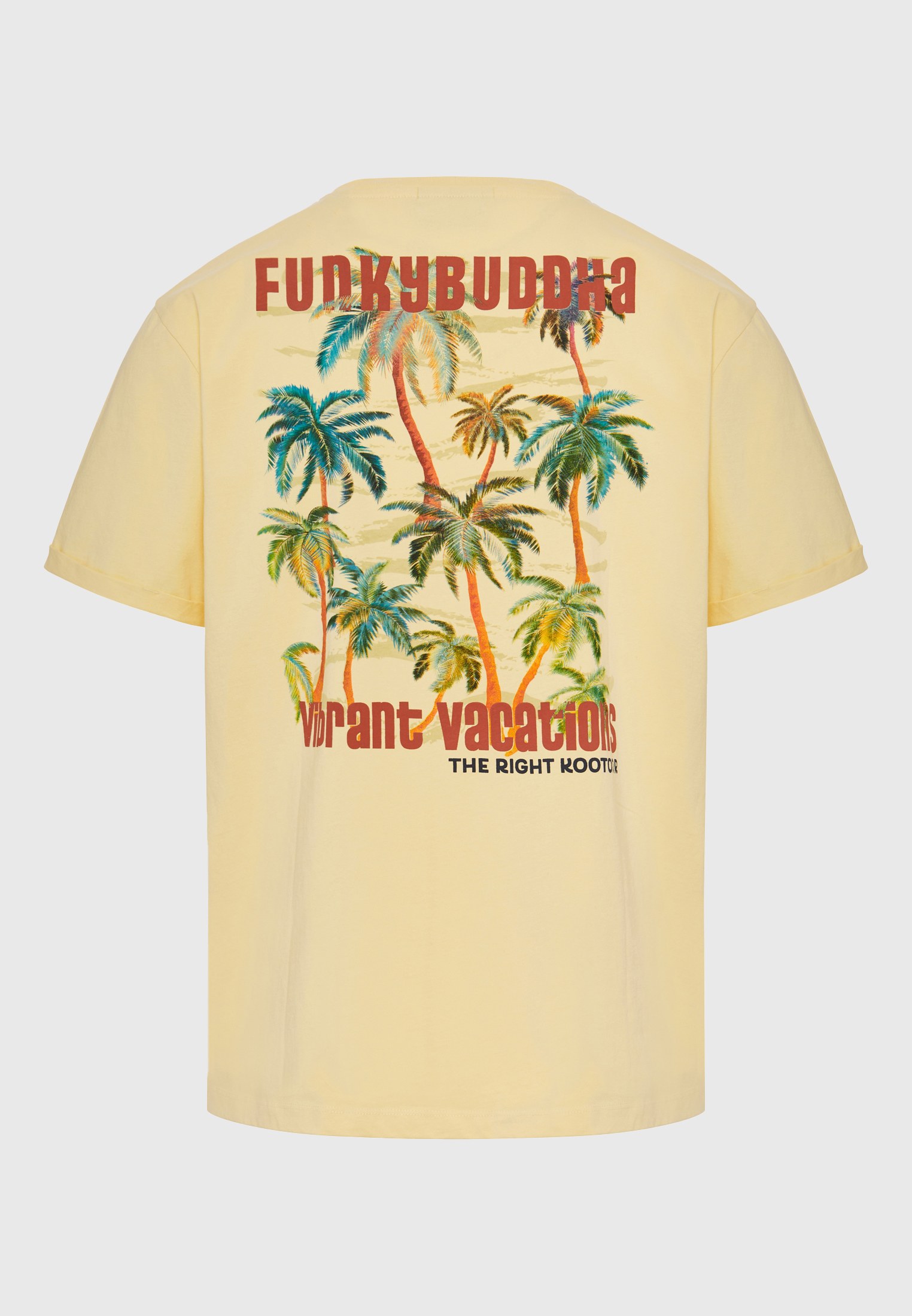 Men's Shirts Funky Buddha Yellow