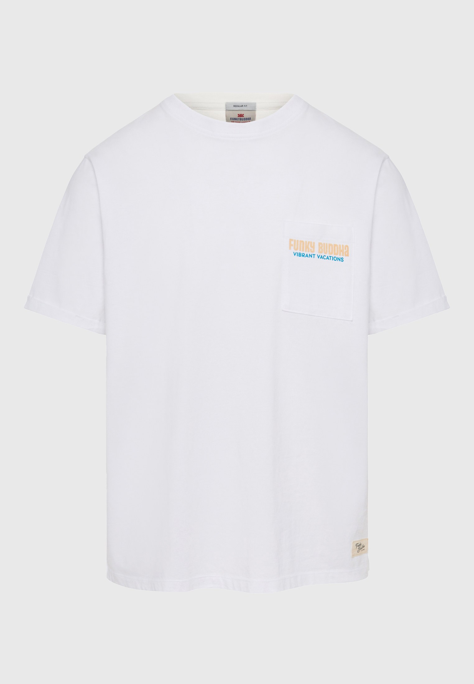 Men's Shirts Funky Buddha White