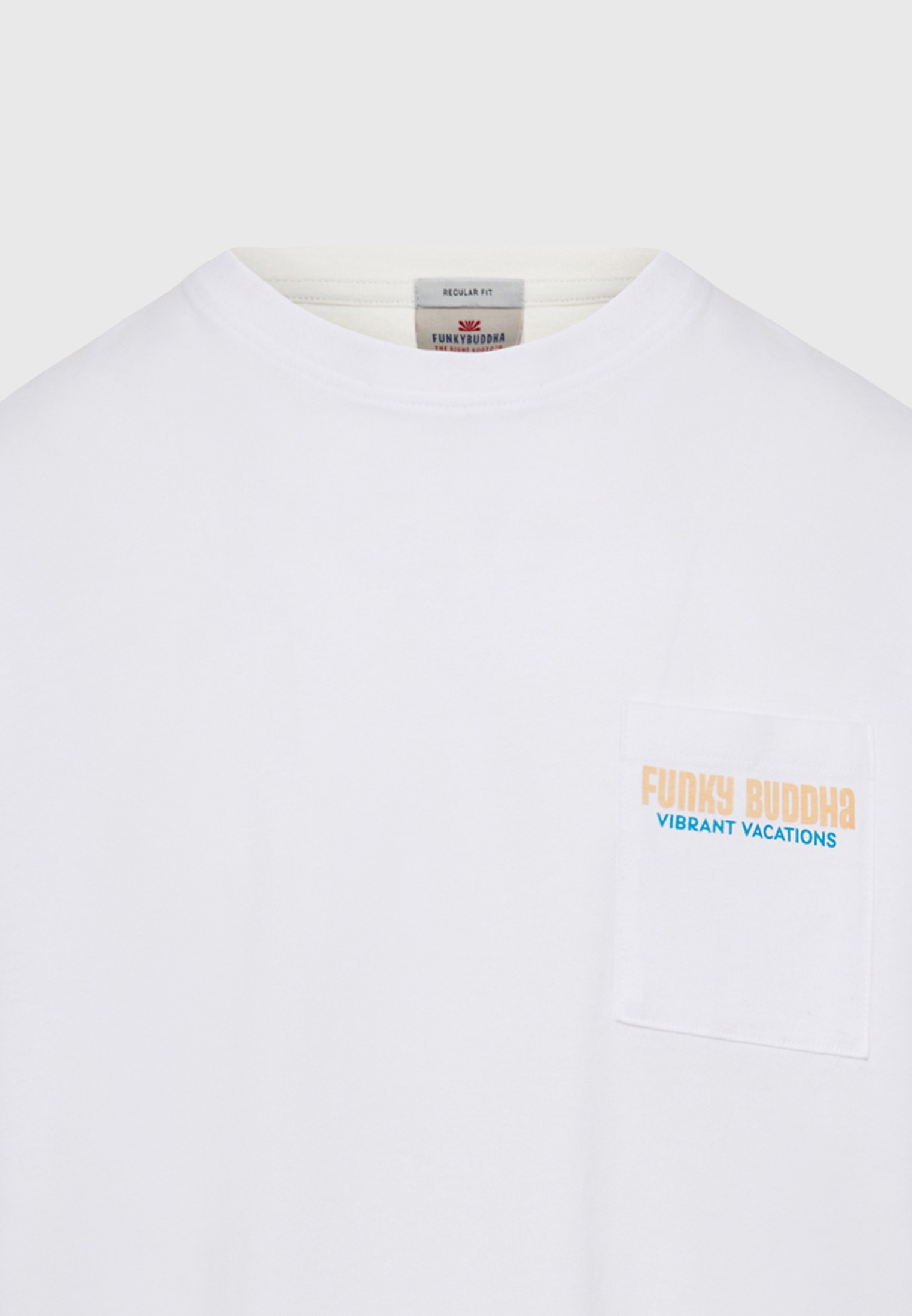 Men's Shirts Funky Buddha White