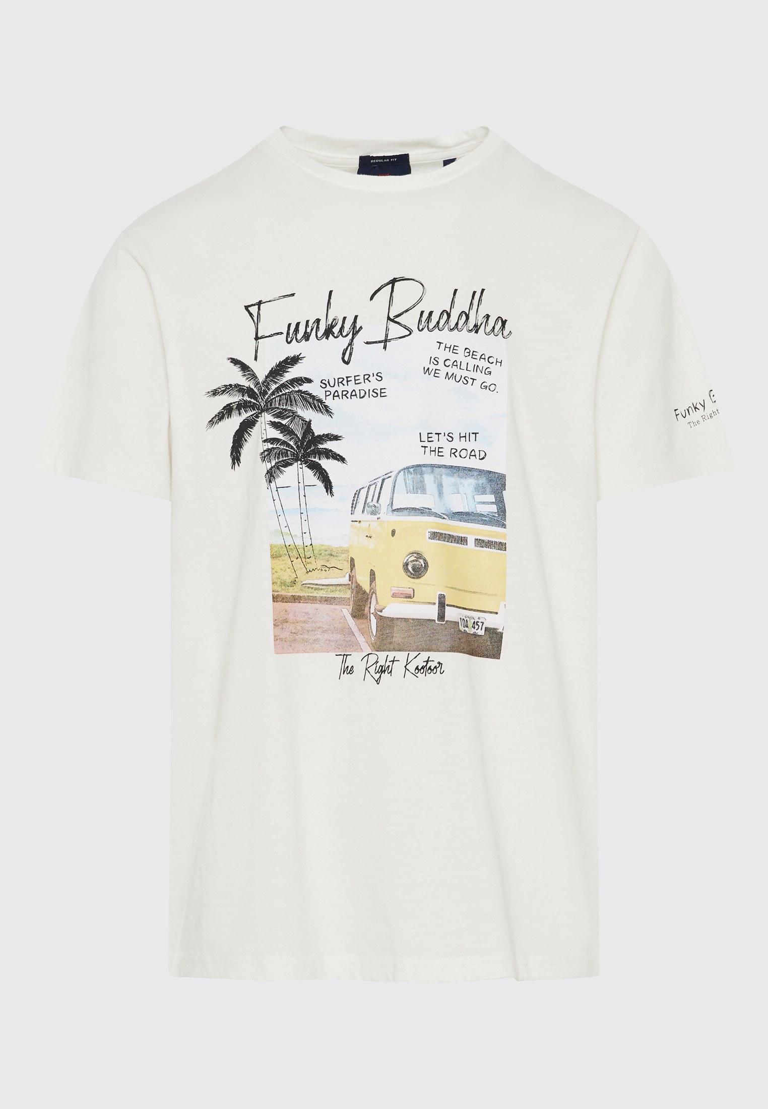 Men's Shirts Funky Buddha White