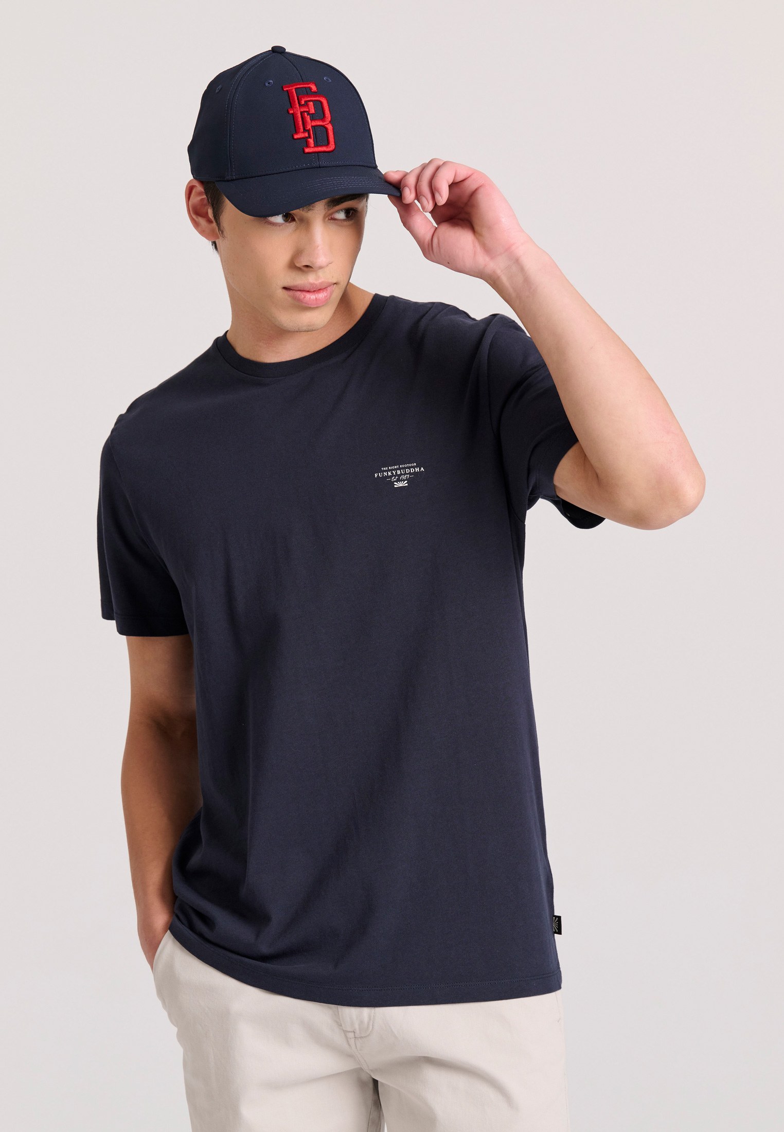 Men's Caps Funky Buddha Navy