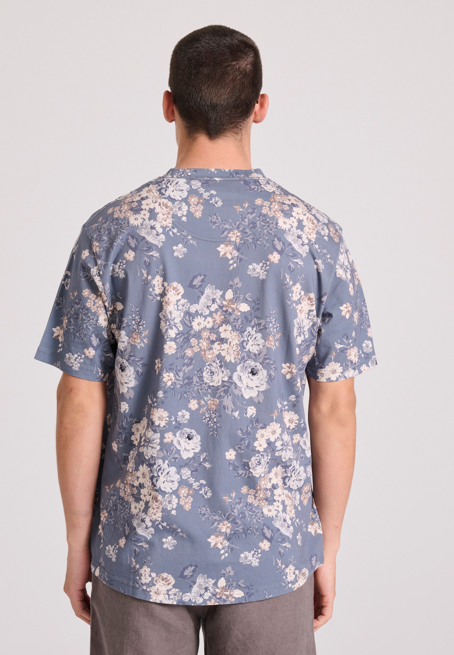 Men's Shirts Funky Buddha Gray